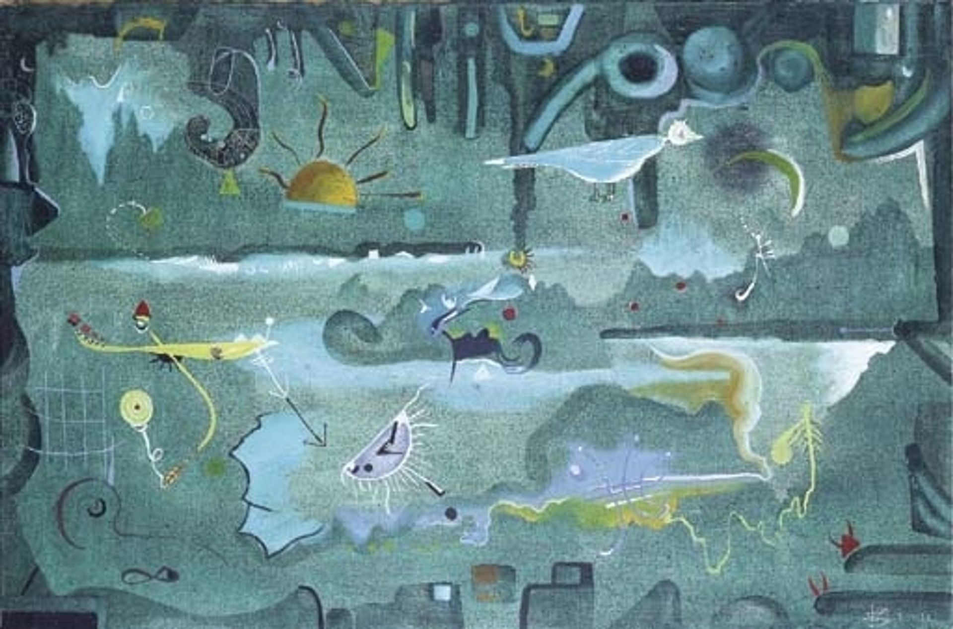 Composición verde by Joan Ponc