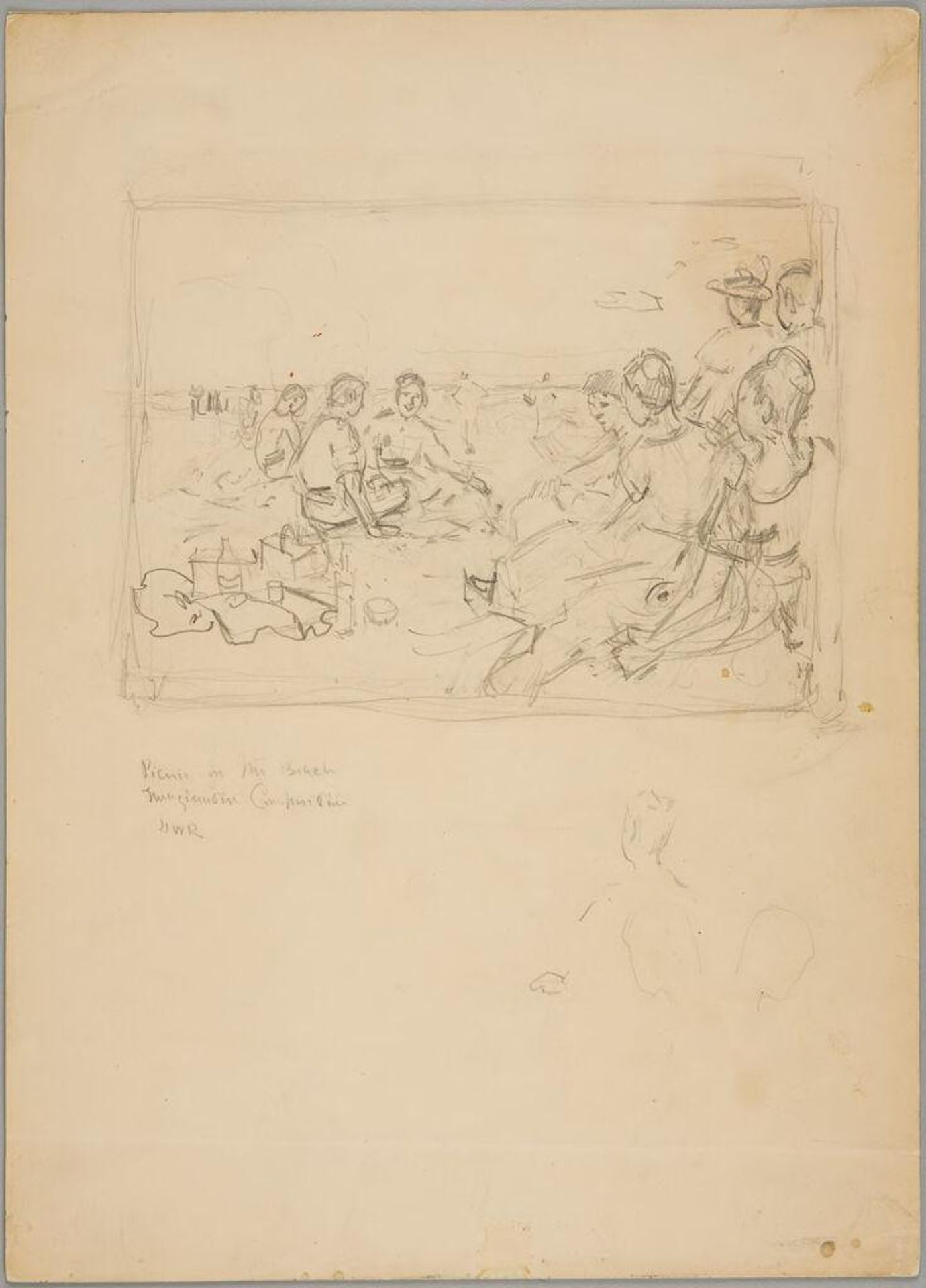 Picnic on the Beach by Denman Waldo Ross