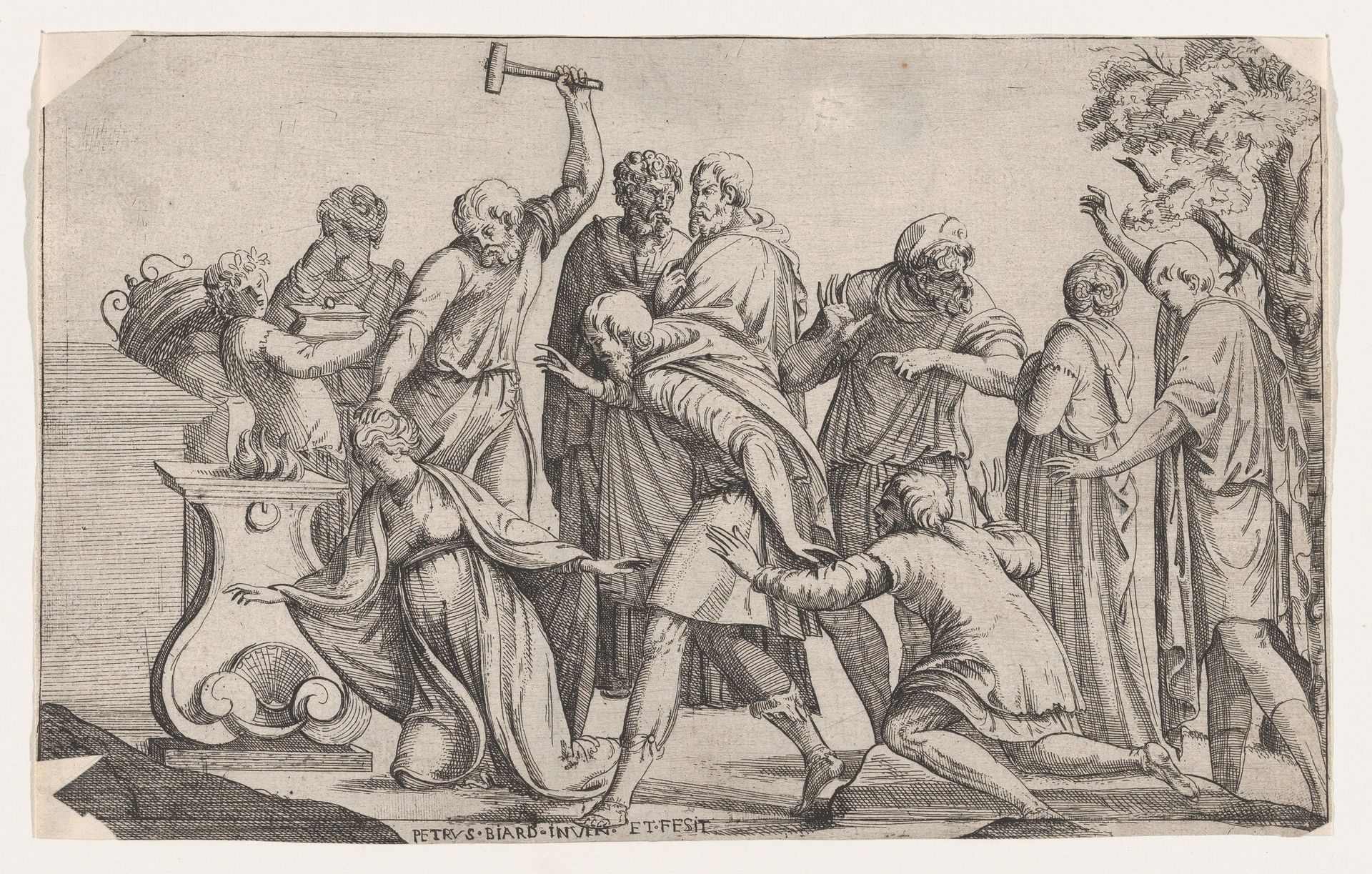 Sacrifice of Iphigenia by Pierre Biard II