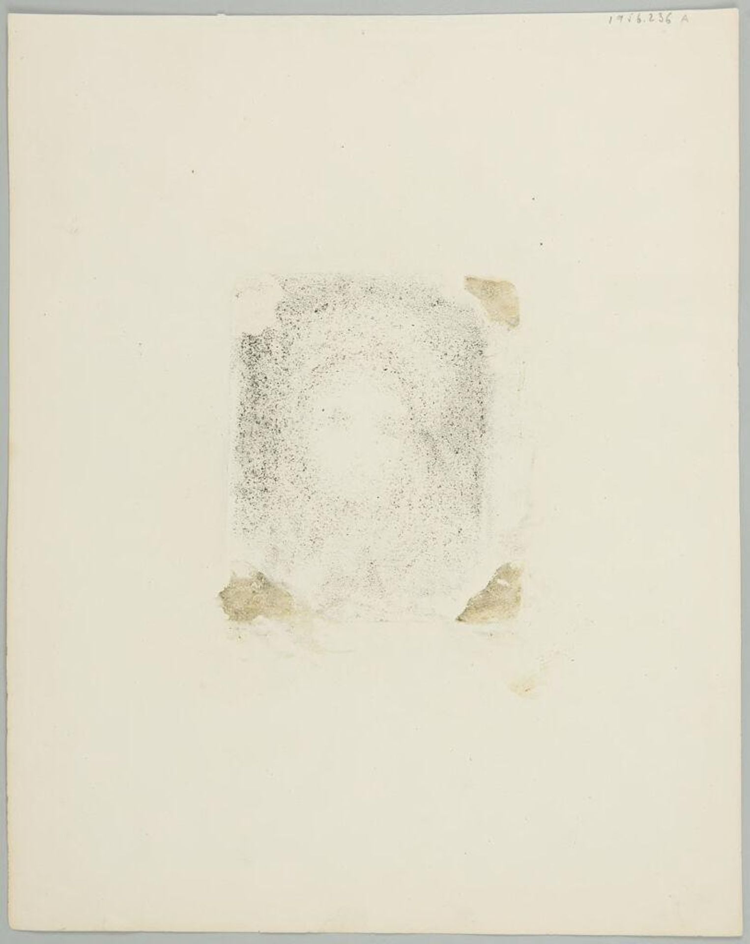 Offset Head of a Girl; verso: Offset Female Head by Attributed to William Morris Hunt