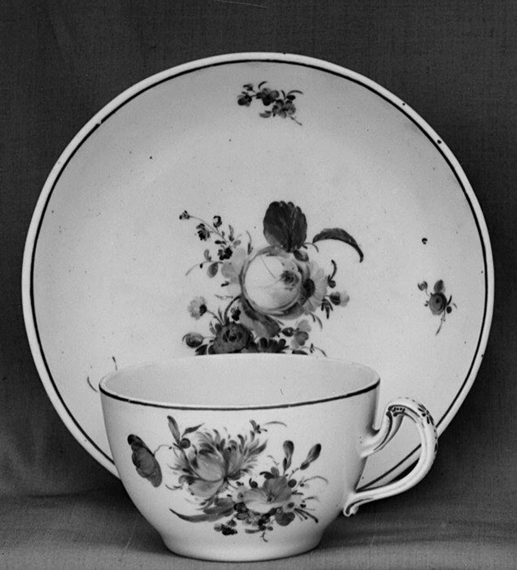 Cup and saucer by The Hague