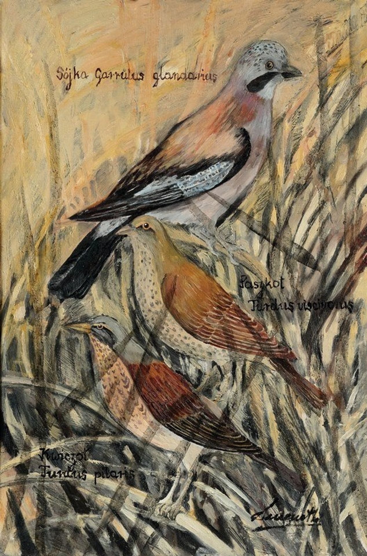 Birds IV by Małgorzata Serwatka