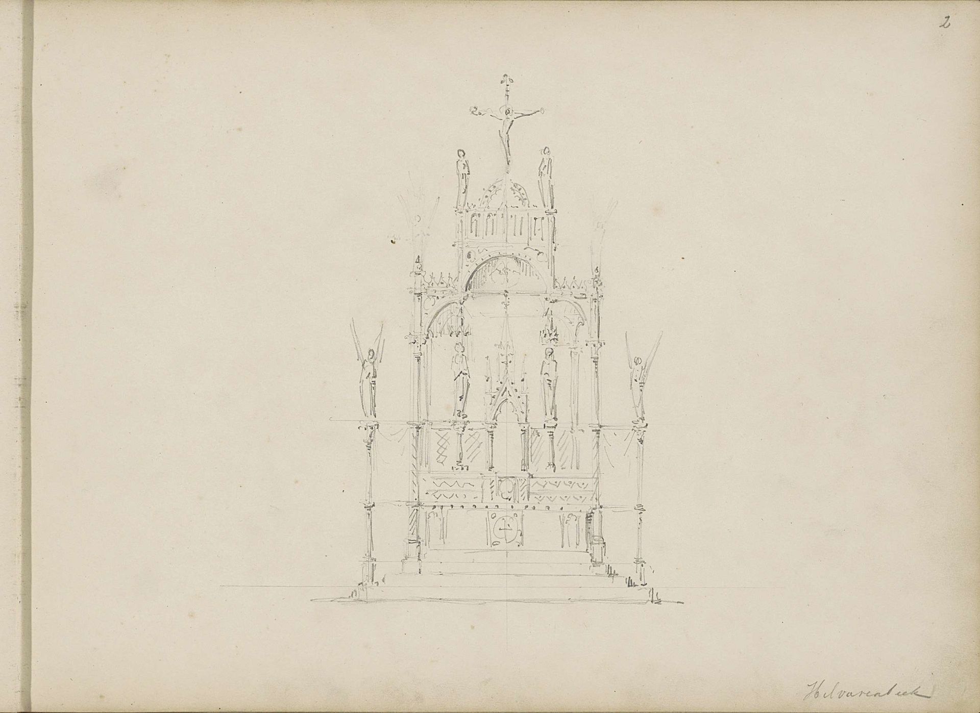 Altaar, Hilvarenbeek by Pierre Joseph Hubert Cuypers