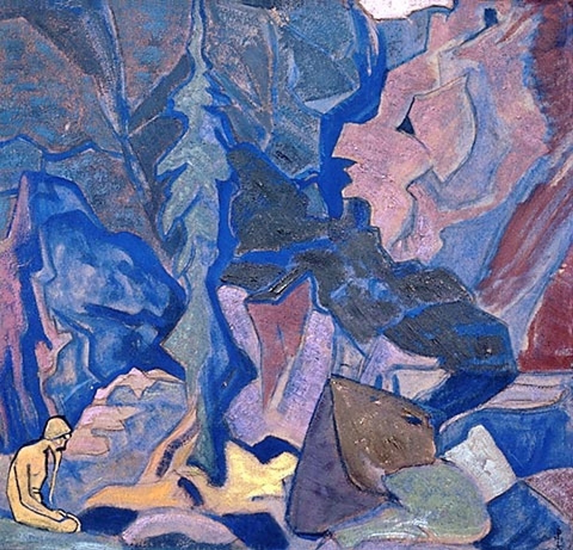 Stylites by Nicholas Roerich