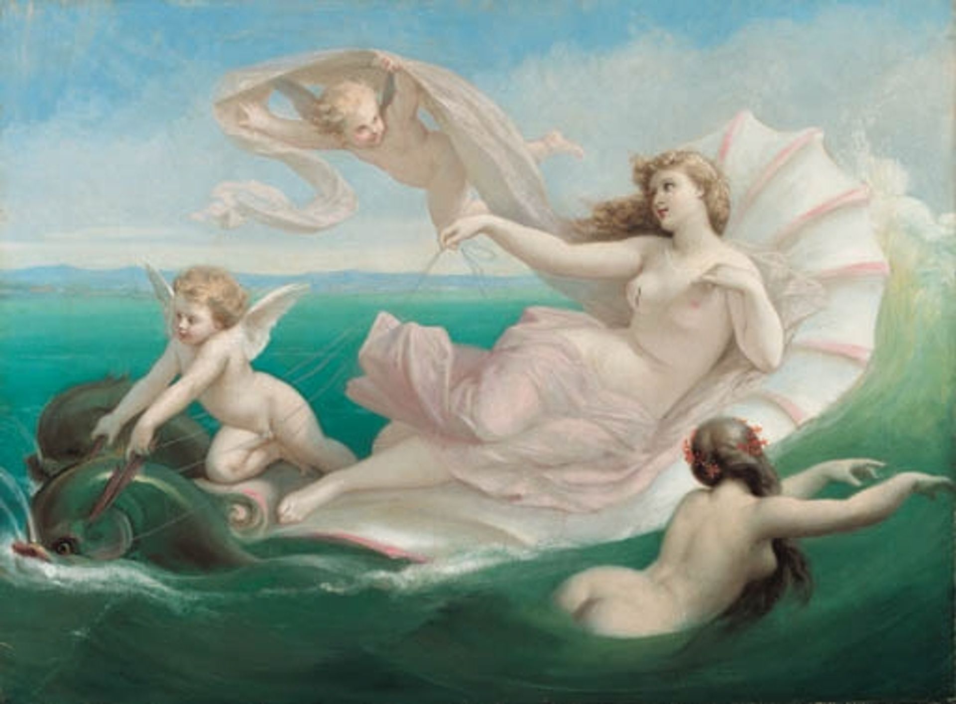 Sea Nymphs by Henri-Pierre Picou