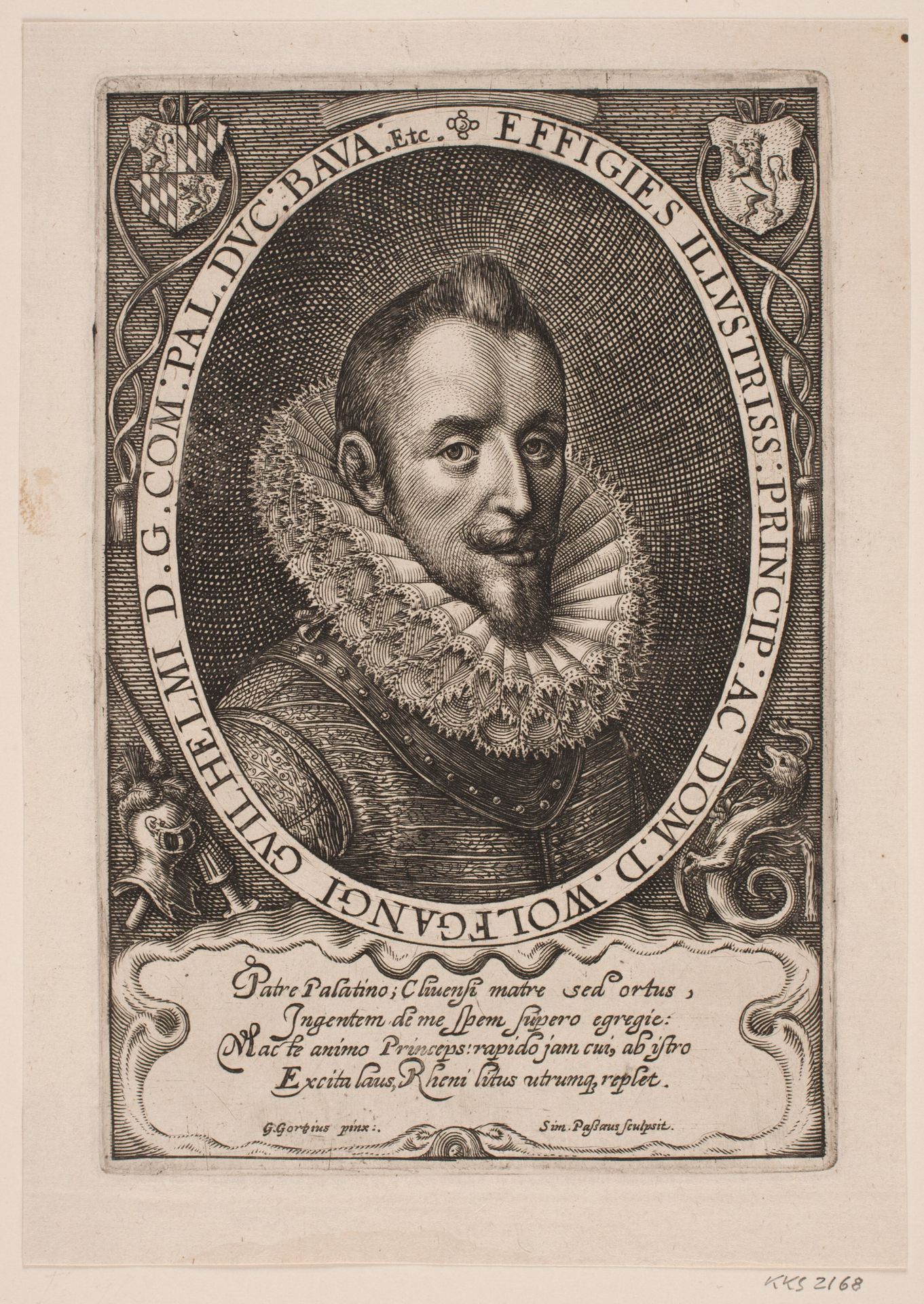 Wolfgang Wilhelm greve af Pfalz by Simon de Pas