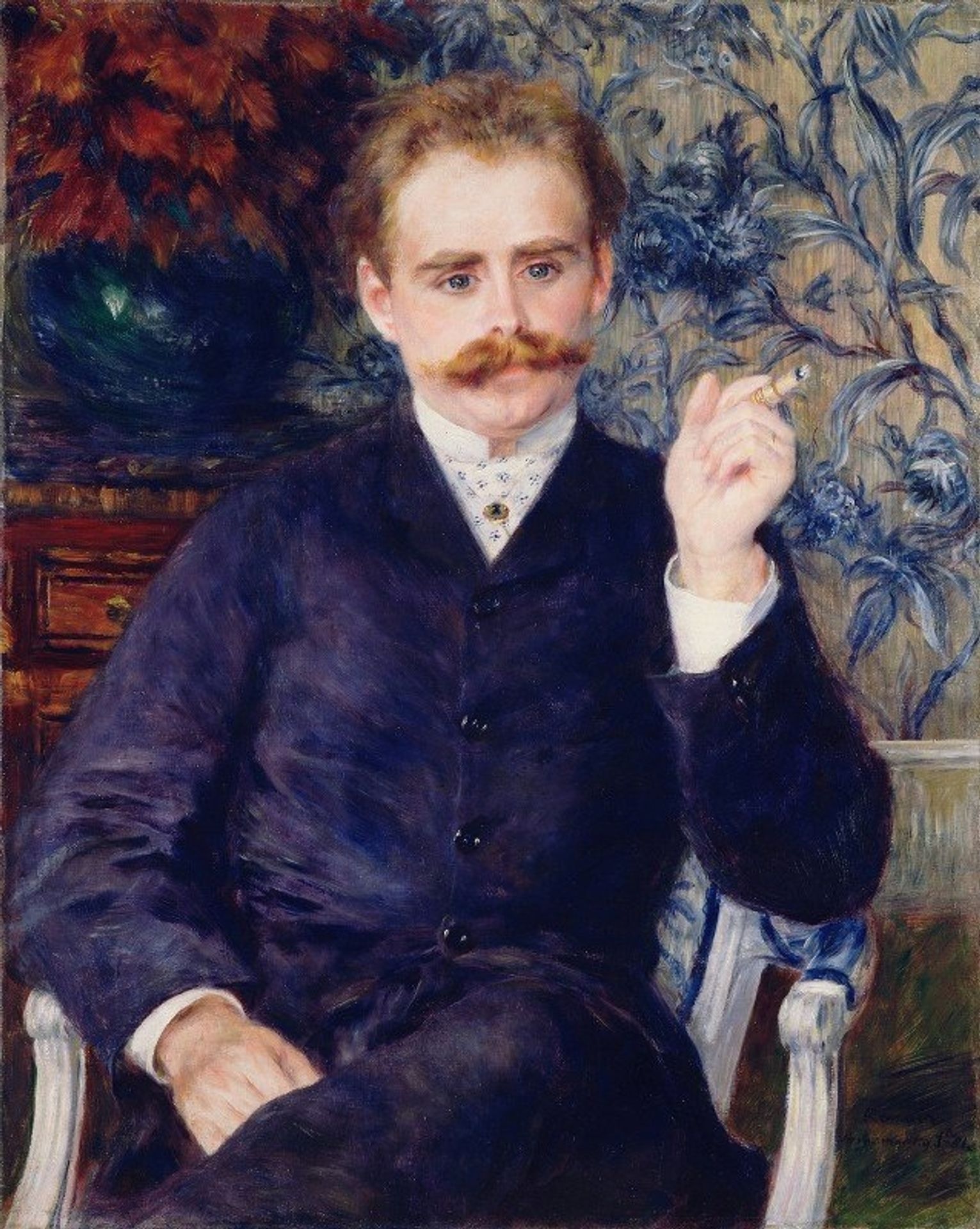 Albert Cahen d’Anvers by Pierre-Auguste Renoir
