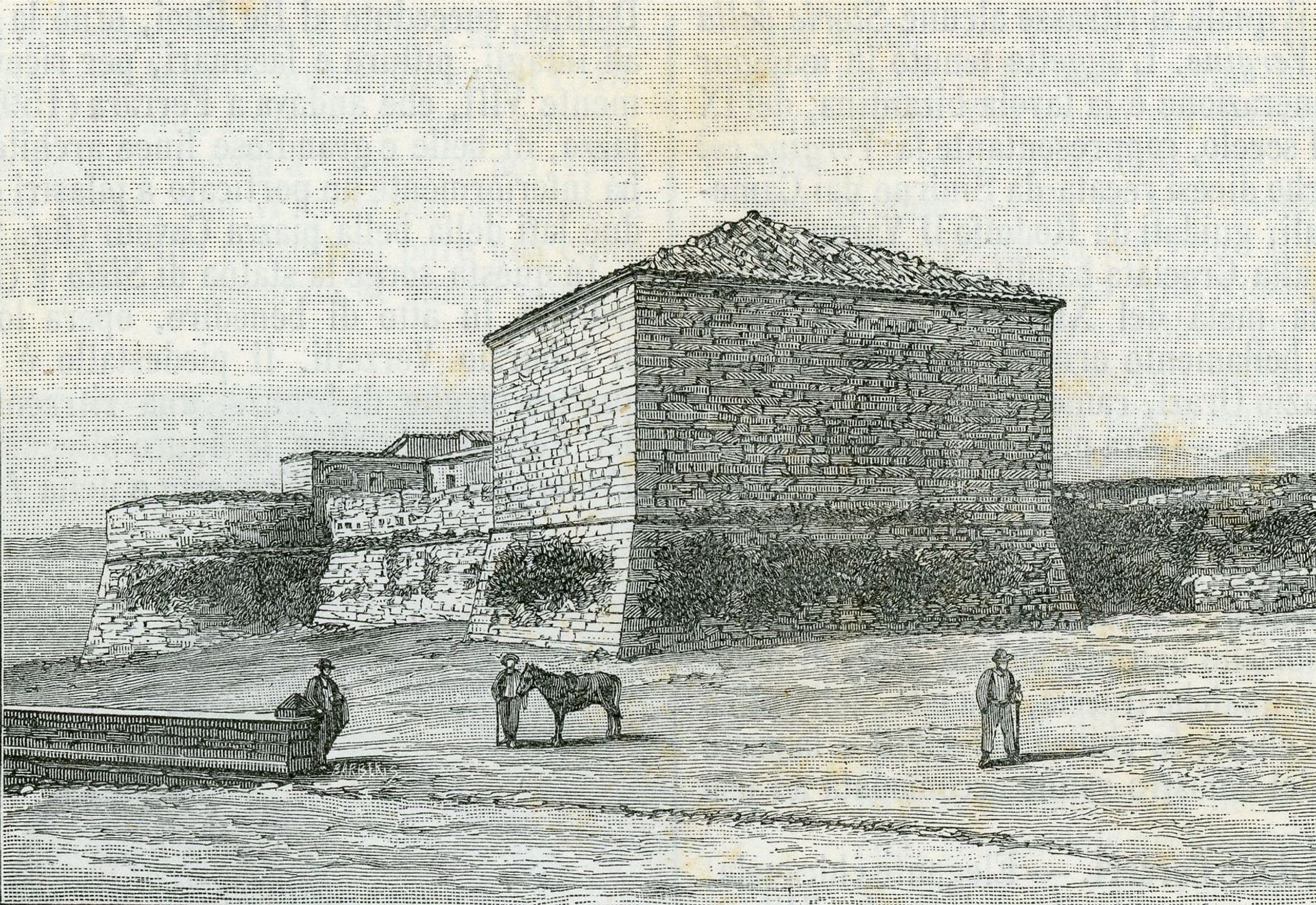 Rocca Borgesca by Giuseppe Barberis