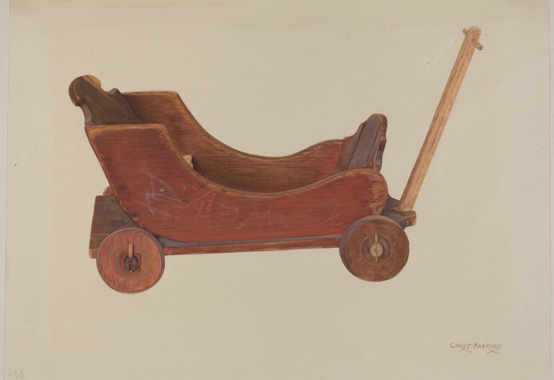 Doll Cart by Chris Makrenos