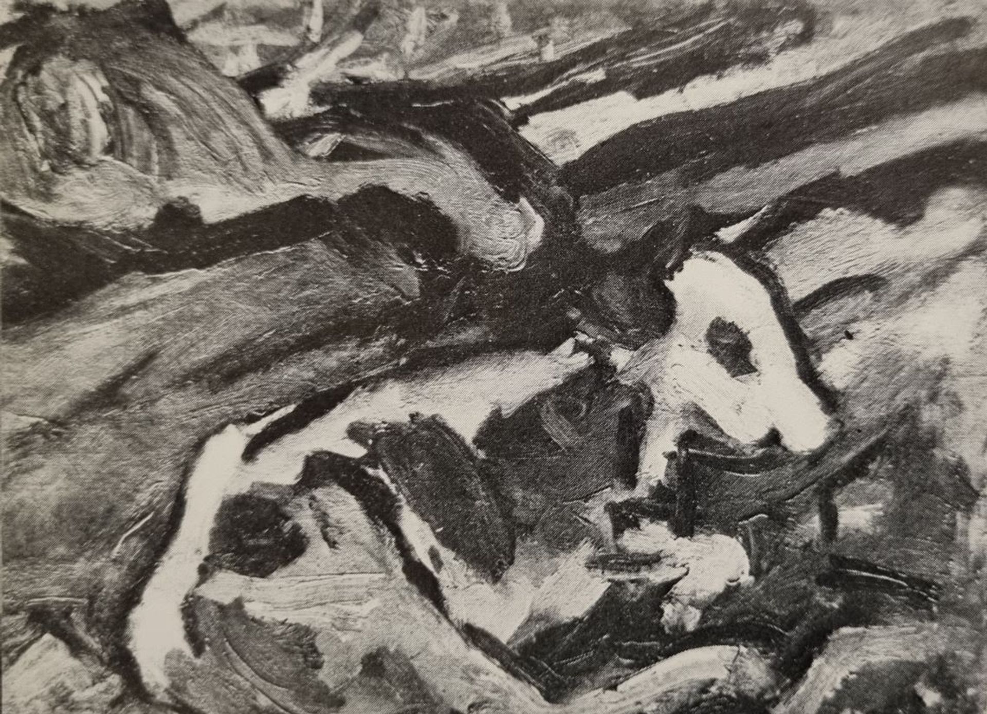 Czobel Bela Fekvő Borju by Bela Czobel