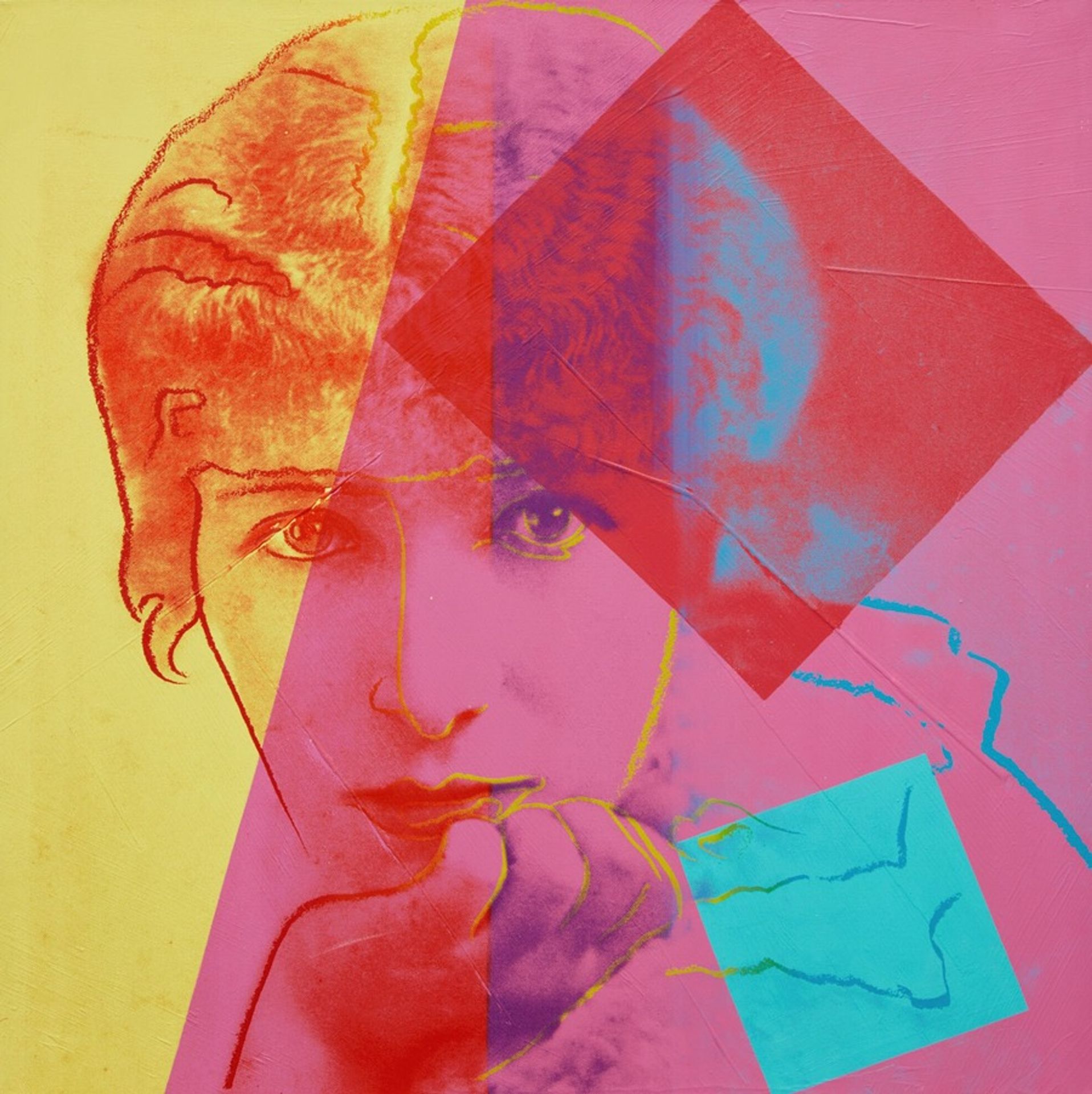 Sarah Bernhardt by Andy Warhol