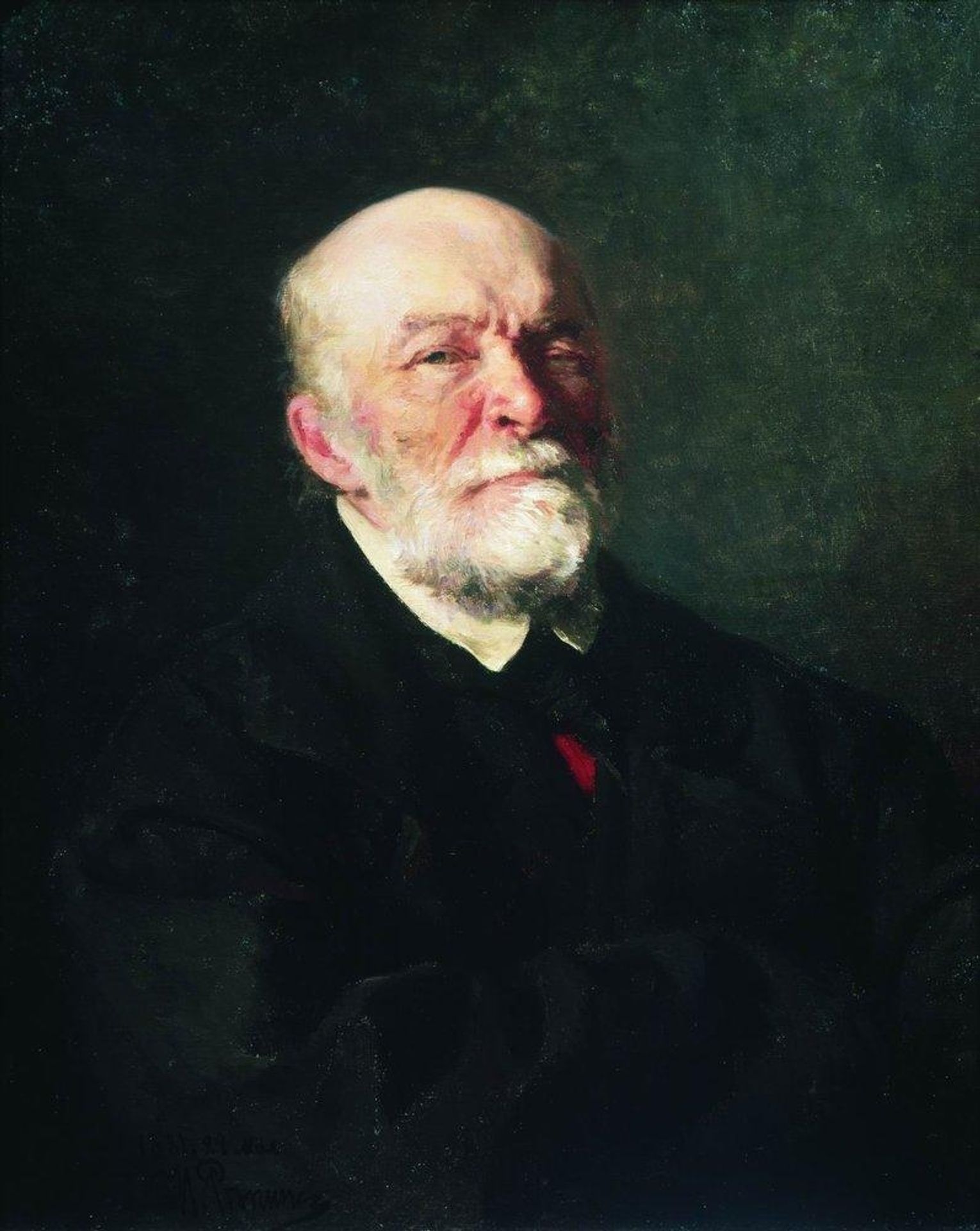 Portrait of the Surgeon Nikolay Pirogov by Ilya Repin