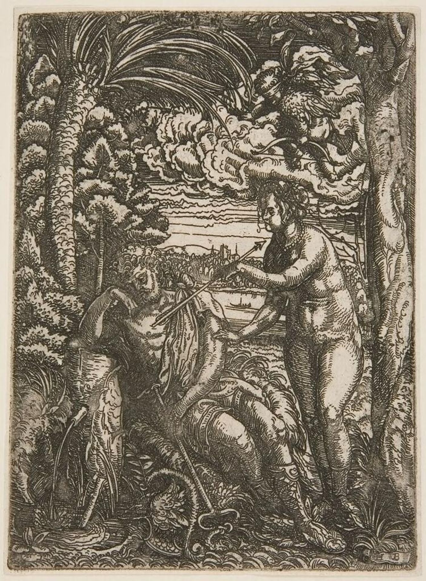 Venus and Mercury by Hans Burgkmair