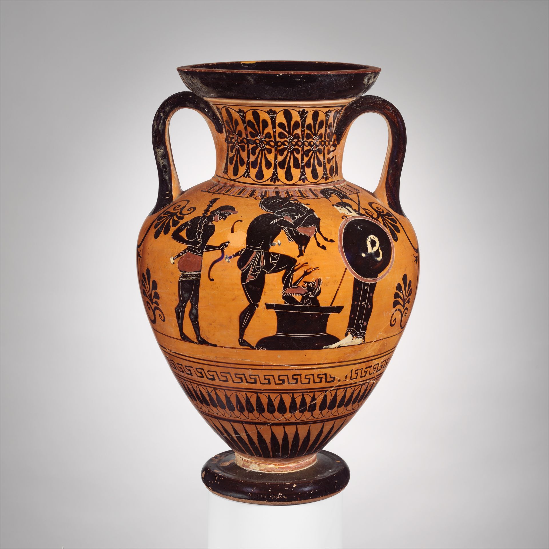 Terracotta neck-amphora (jar) by Group of Toronto 305