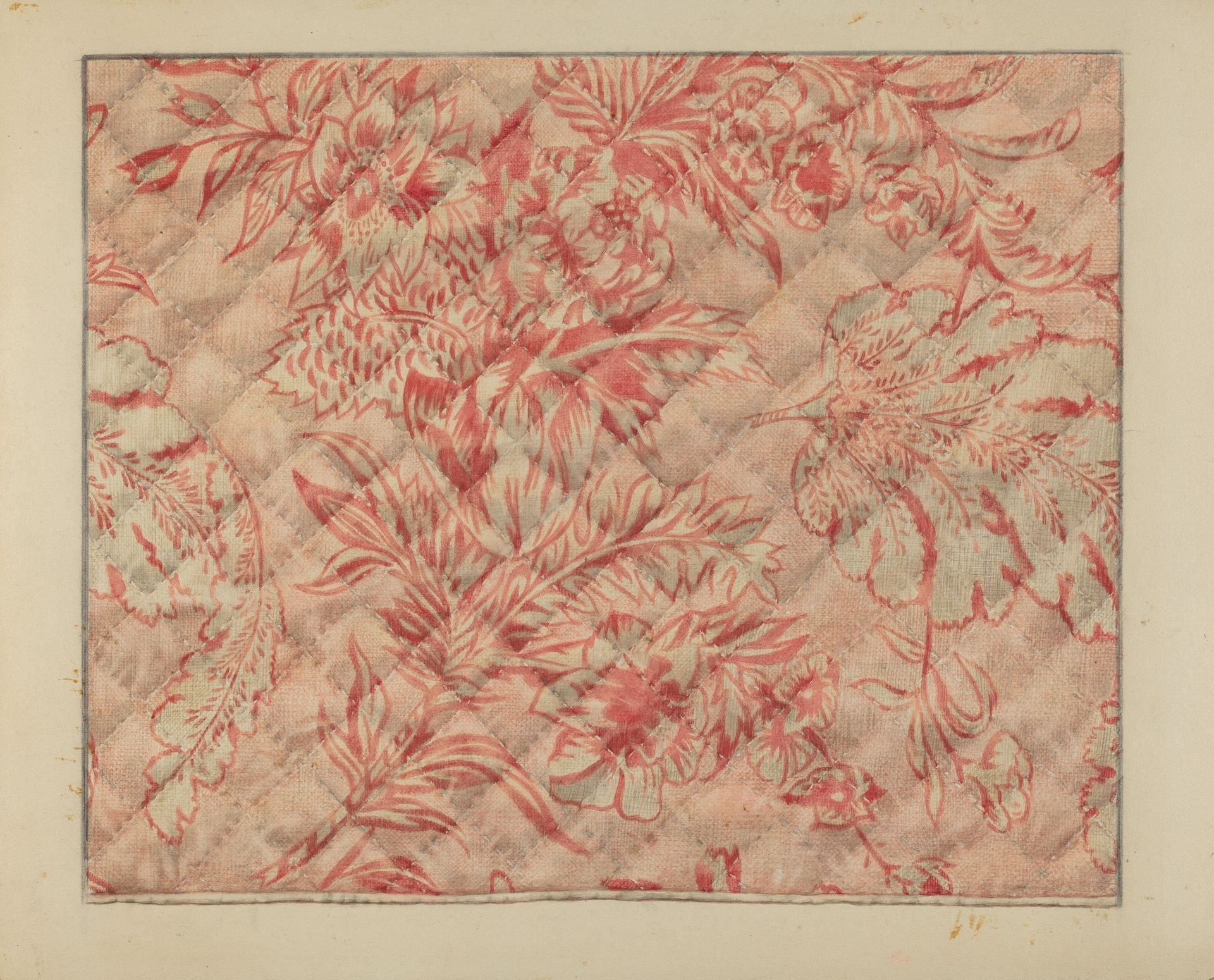 Infant's Quilt (Detail) by Francis Law Durand