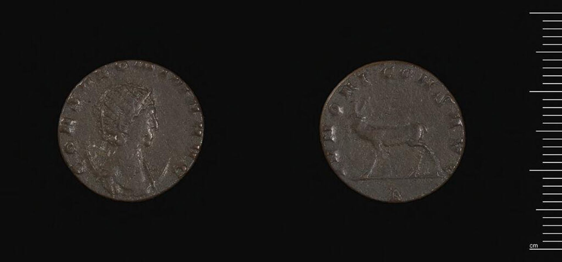 Antoninianus of Cornelia Salonina by Salonina