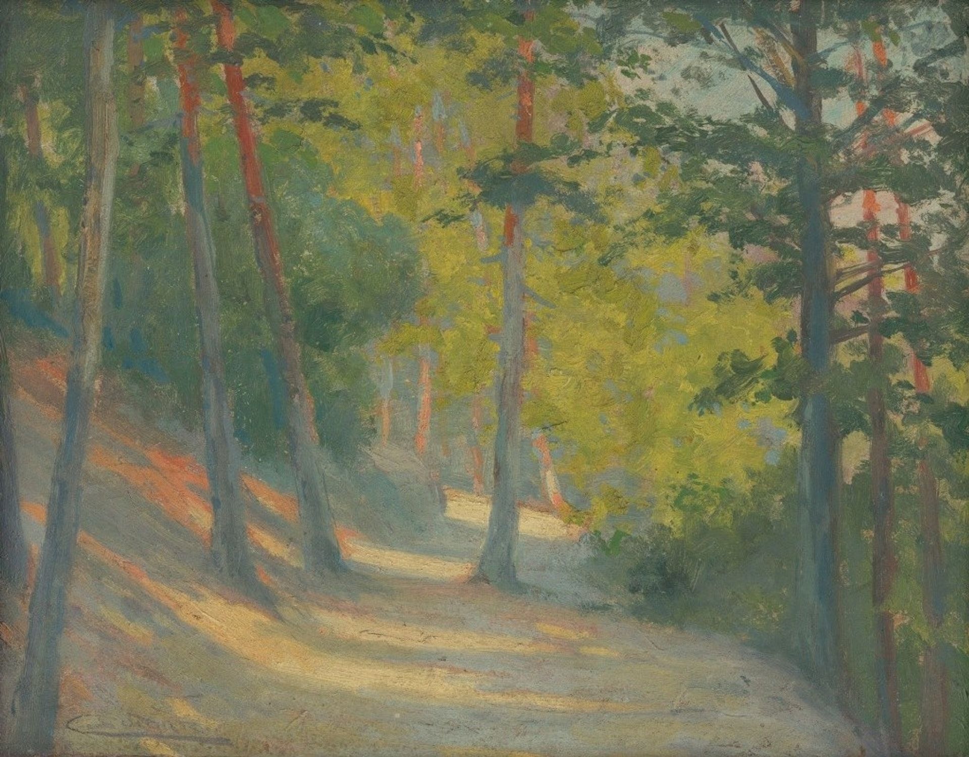 Road to Bankov by Ľudovít Čordák