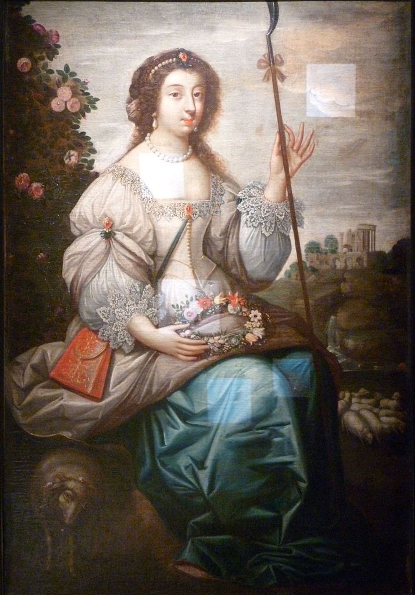 Portrait Présumé De Julie D'Angennes En Costume D'Astrée by Claude Déruet