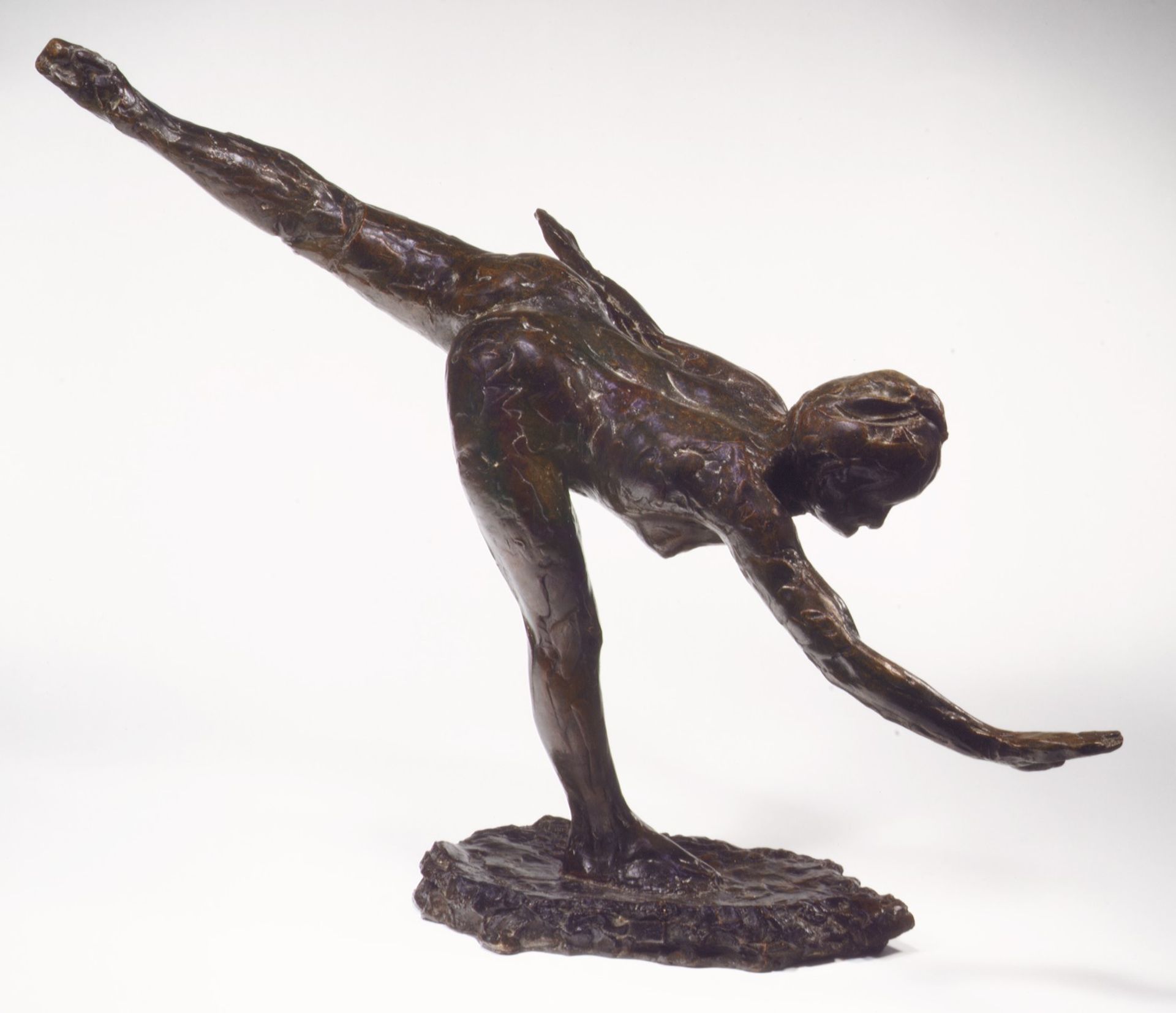 First Arabesque Penché by Edgar Degas