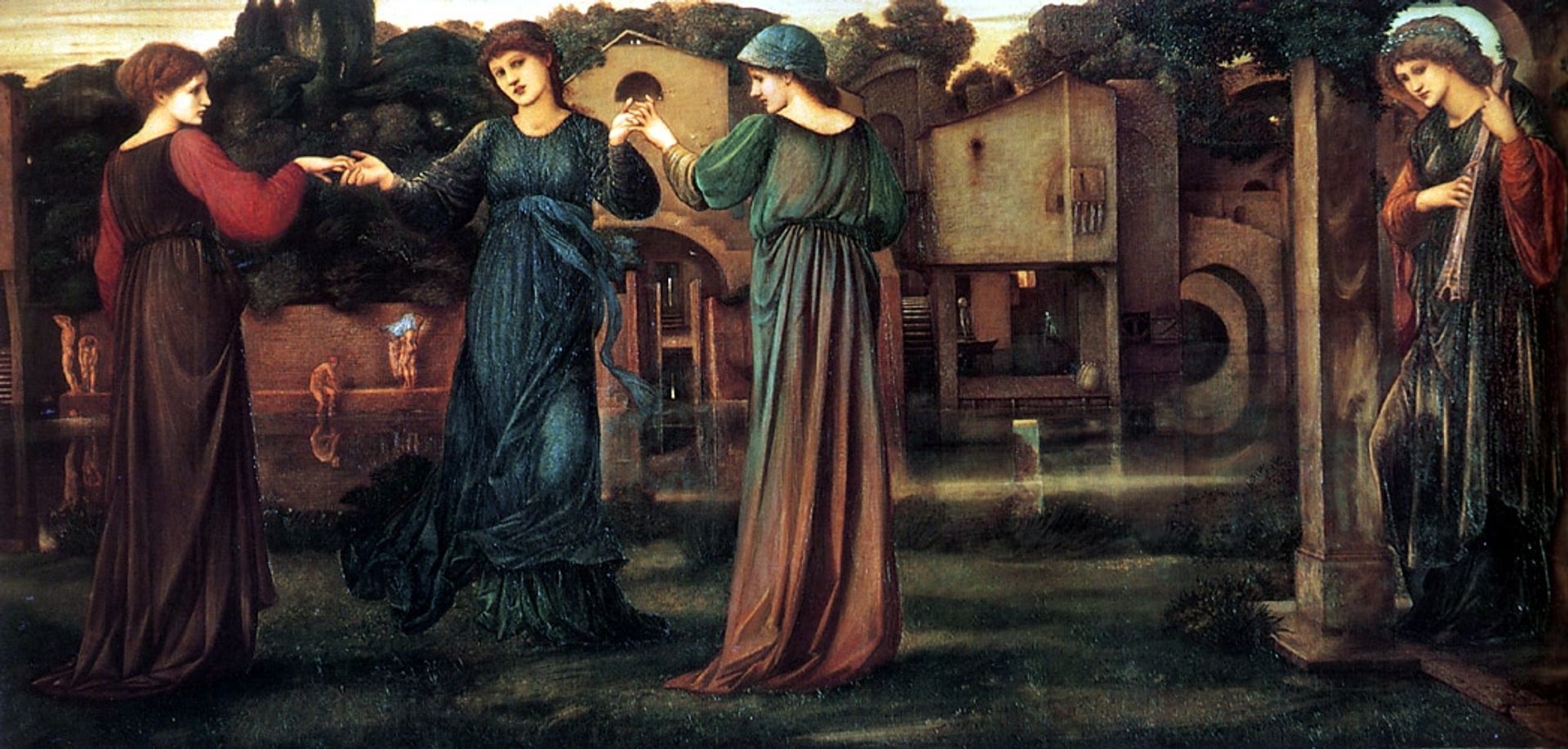 The Mill by Edward Burne-Jones