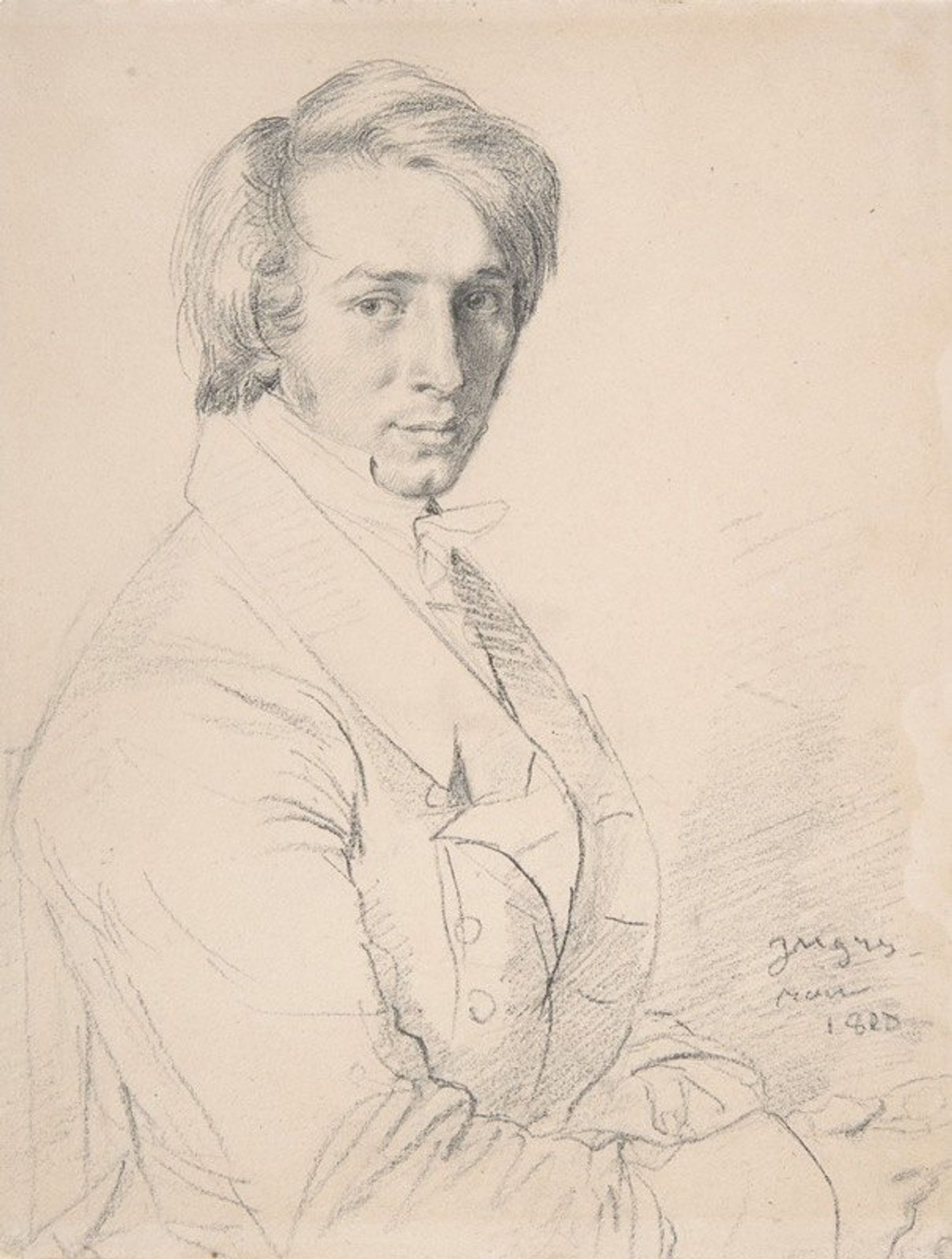 Ursin-Jules Vatinelle by Jean Auguste Dominique Ingres