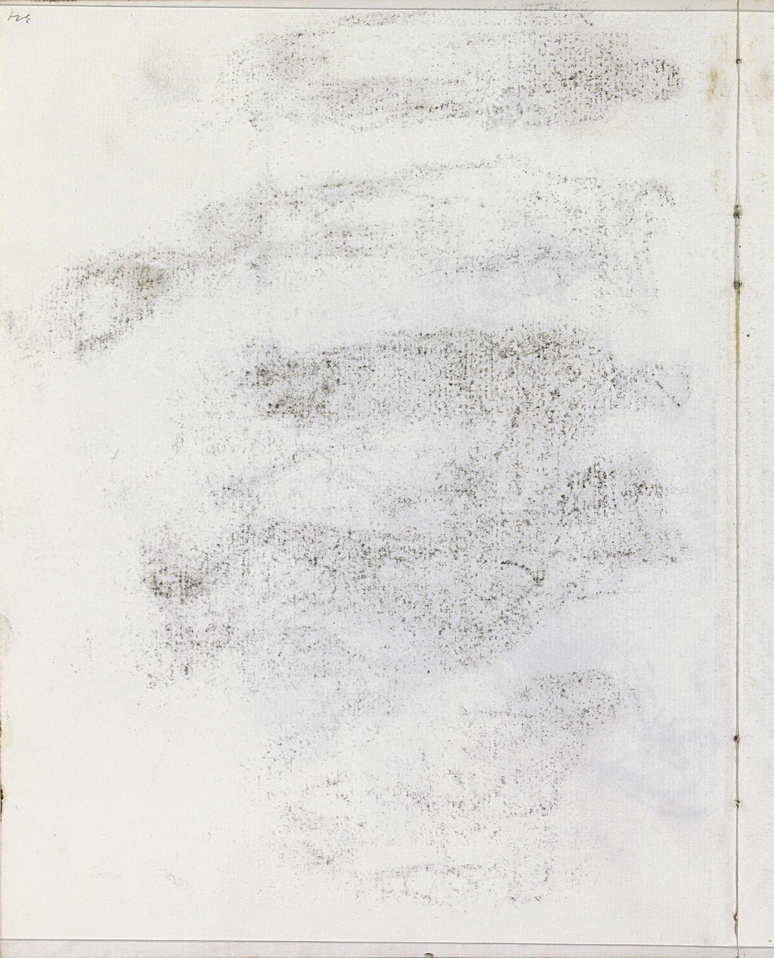 Abklatsch van de krijttekening op blad 18 recto by Isaac Israels