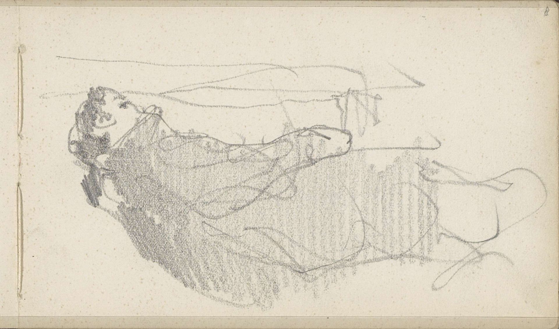 Figuurstudie by George Hendrik Breitner