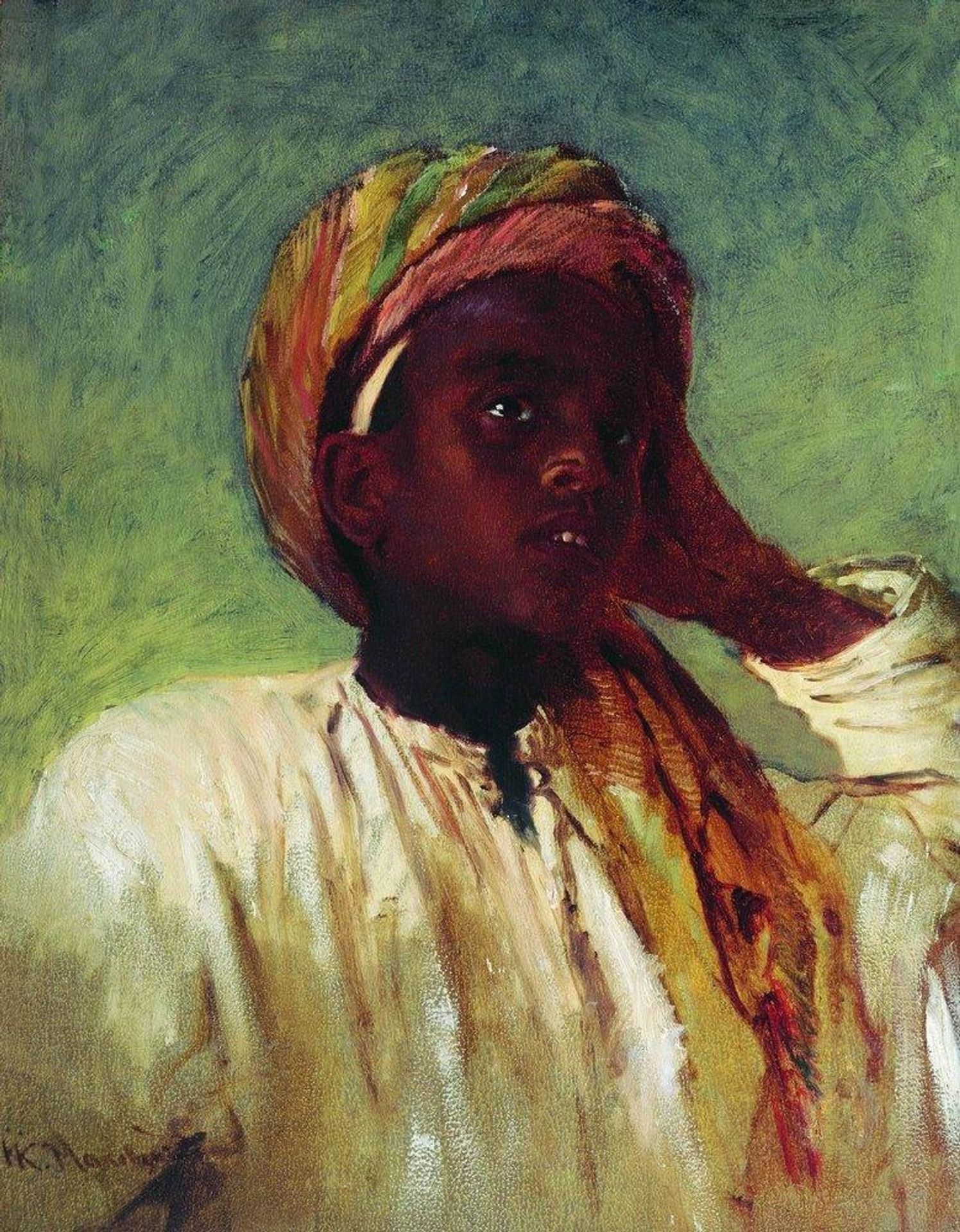 Arab Boy by Konstantin Egorovich Makovsky