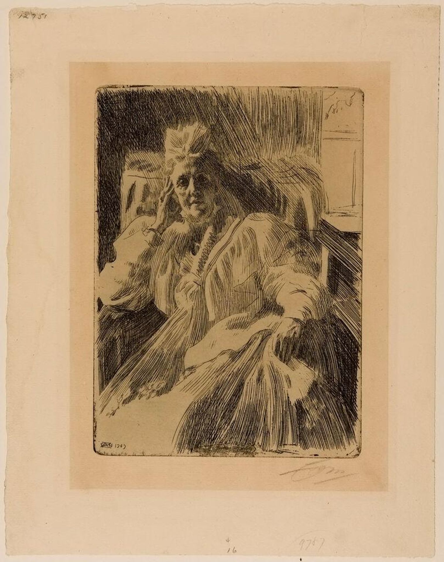 Queen Sophia of Sweden by Anders Zorn