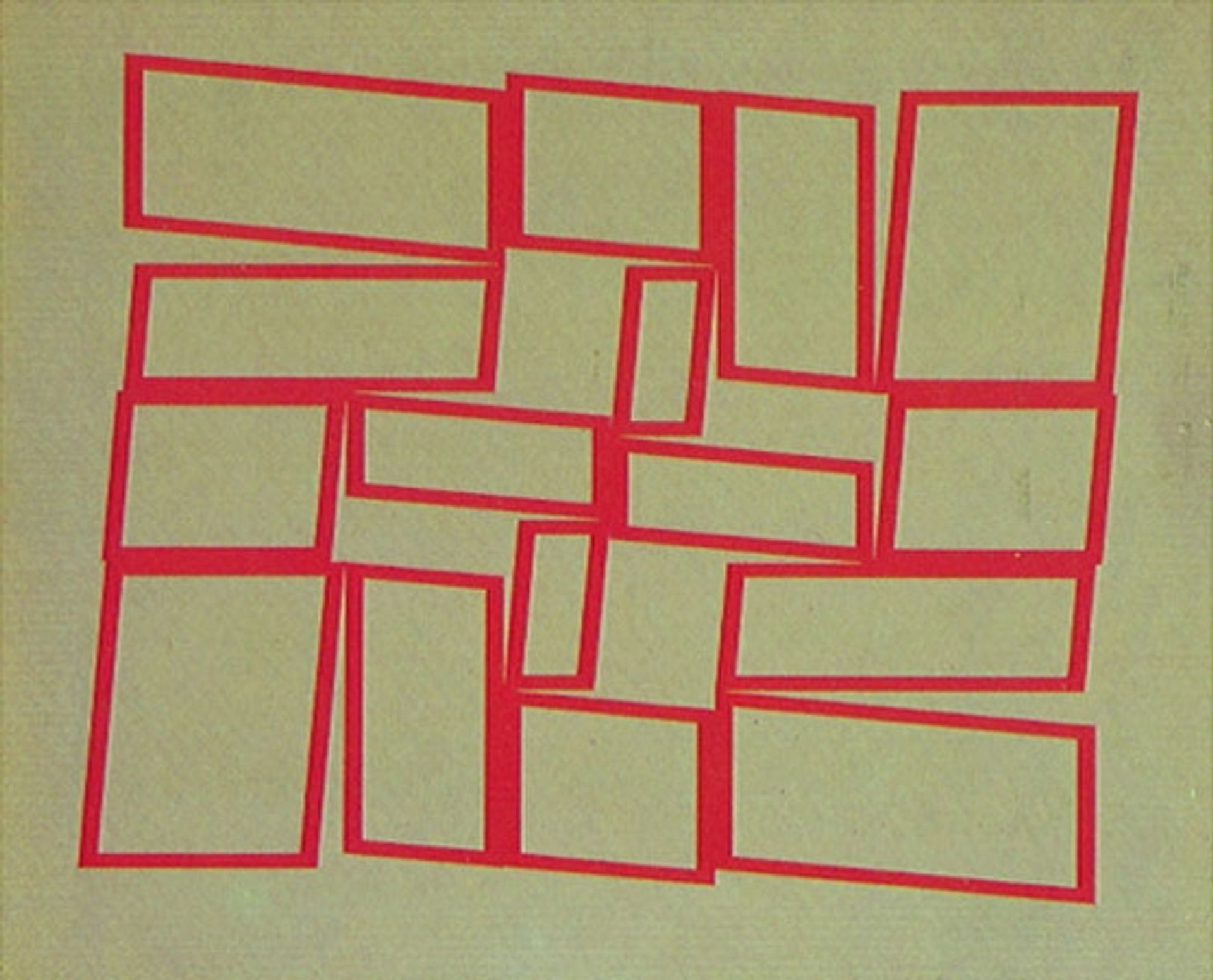 Metaesquema by Helio Oiticica