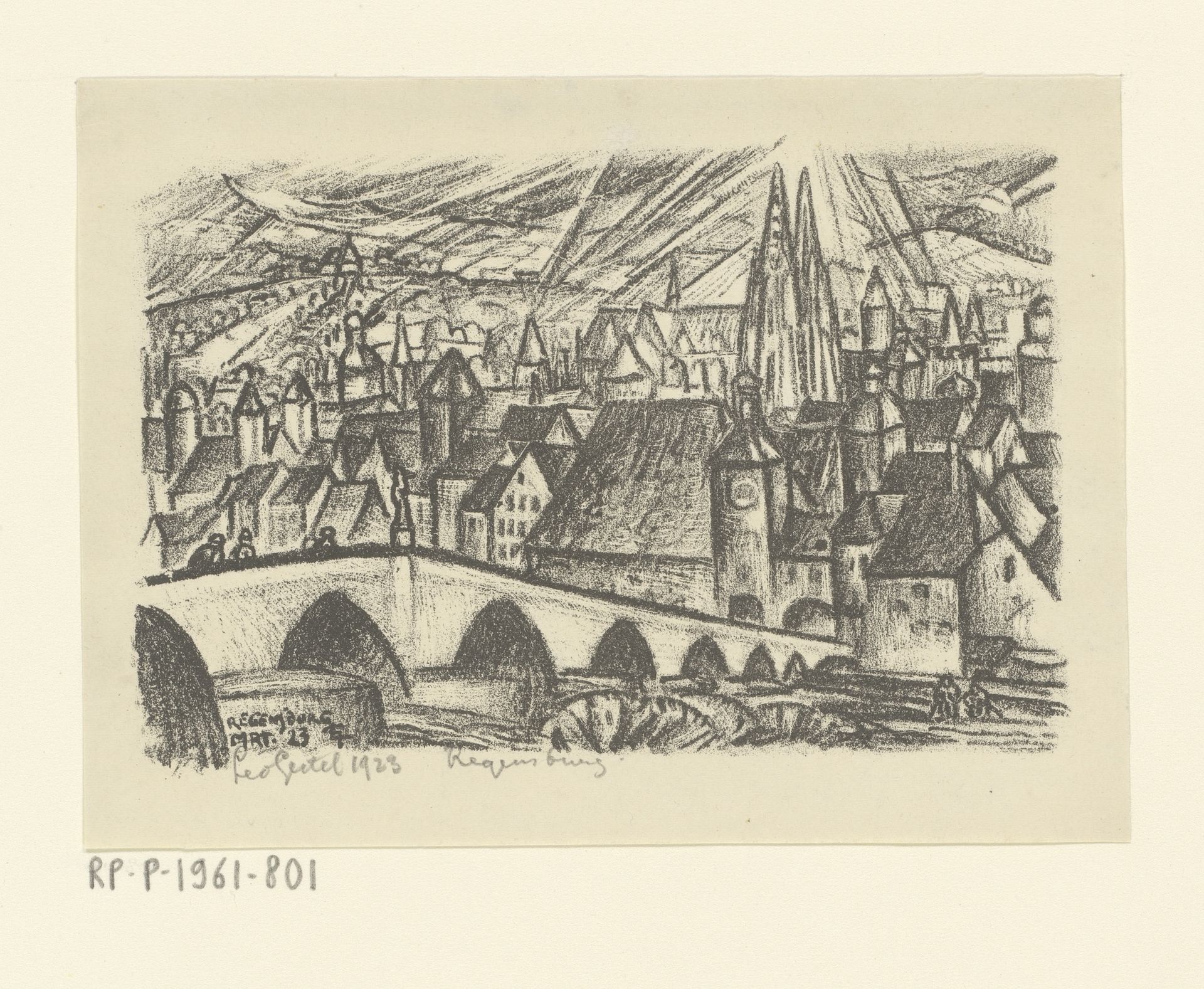 Regensburg by Leo Gestel
