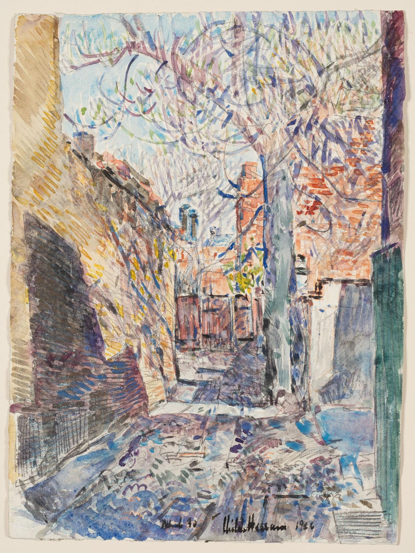 Old Washington 3rd by Childe Hassam