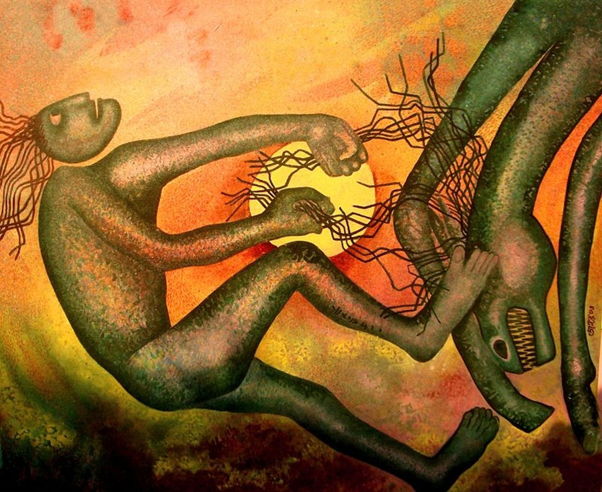 Confrontation by Jahar Dasgupta