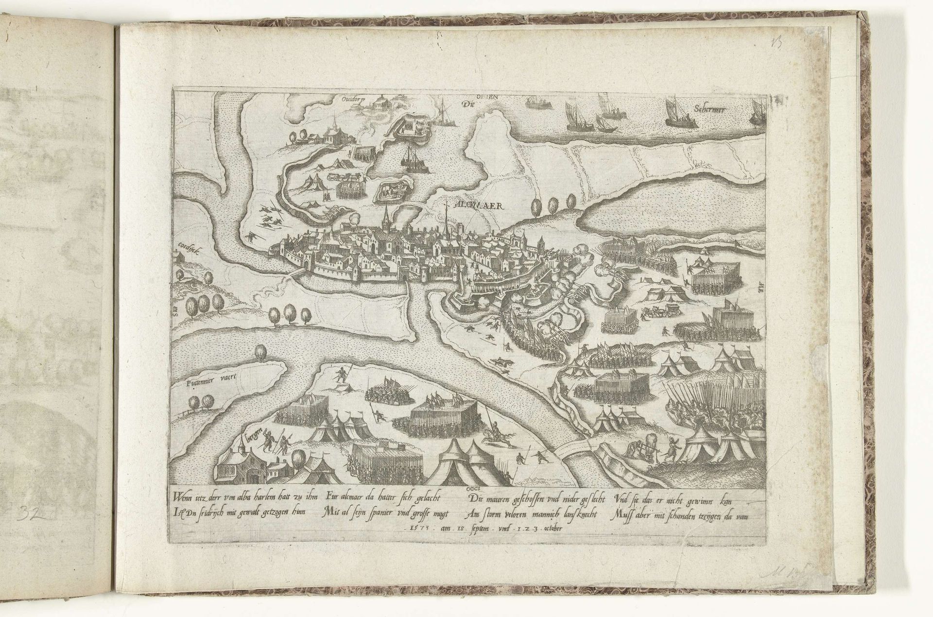 Beleg van Alkmaar, 1573 by Anonymous