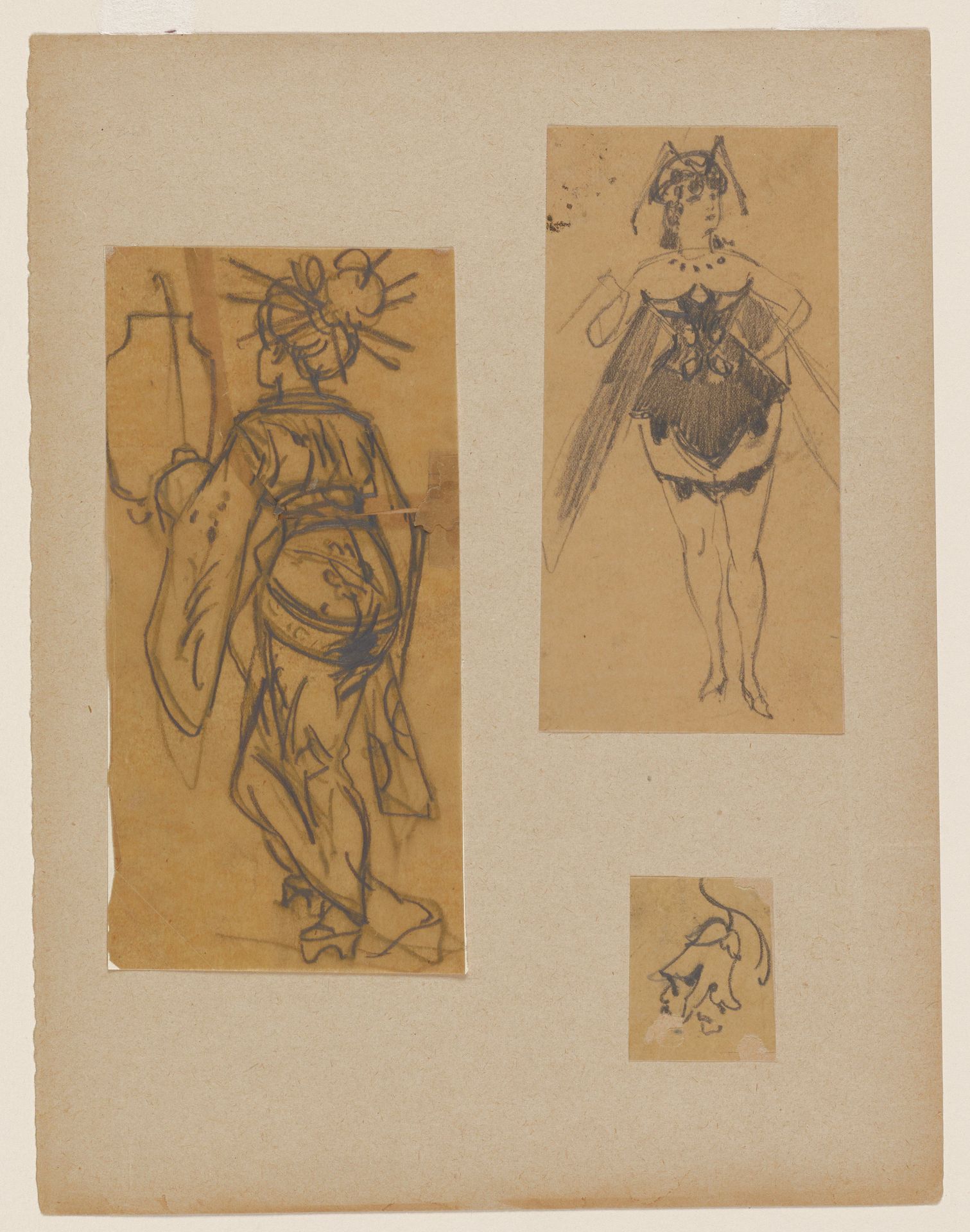 Untitled (Drawing study) by Alfred Grévin