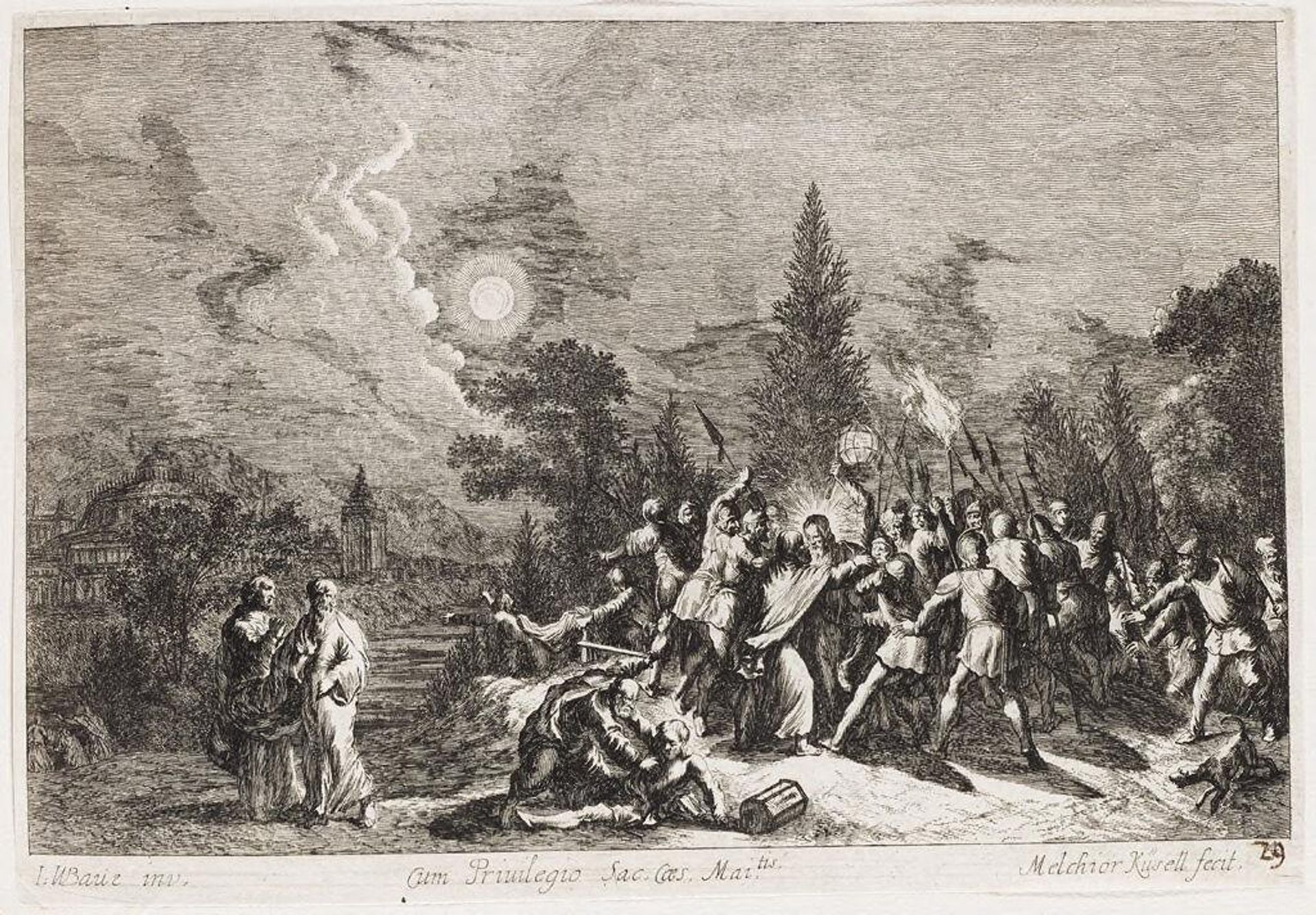 Seizure of Christ by Melchior KÃ¼sel