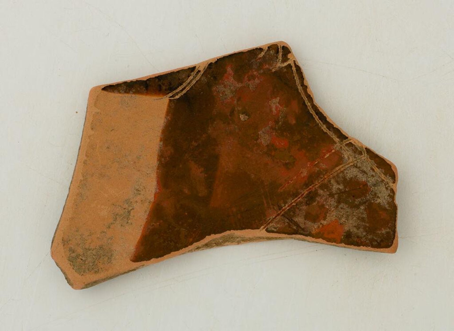 Fragments of a Siana Cup: Procession of Men with Drinking Horns by The Heidelberg Painter