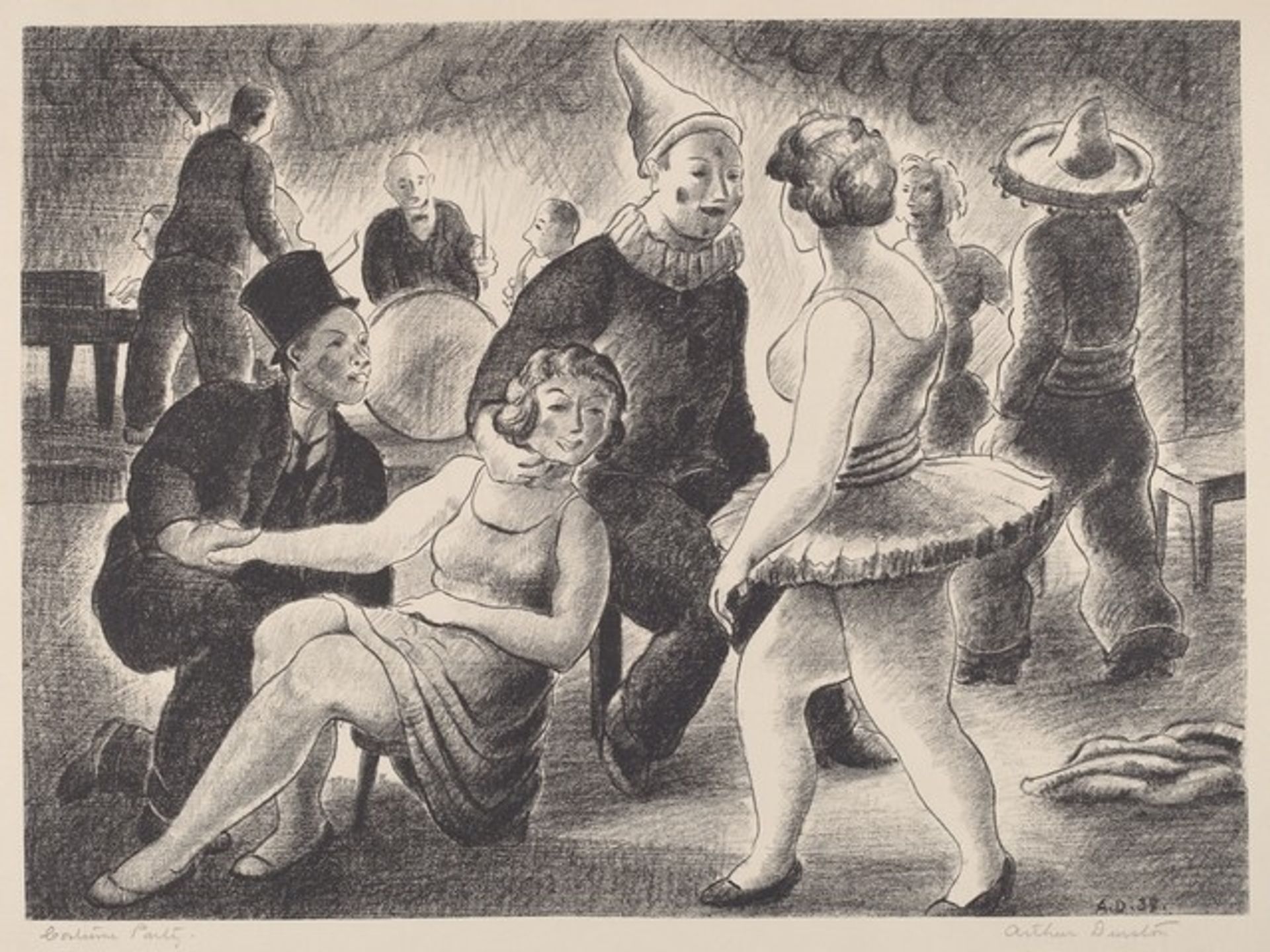 Costume Party by Arthur Durston