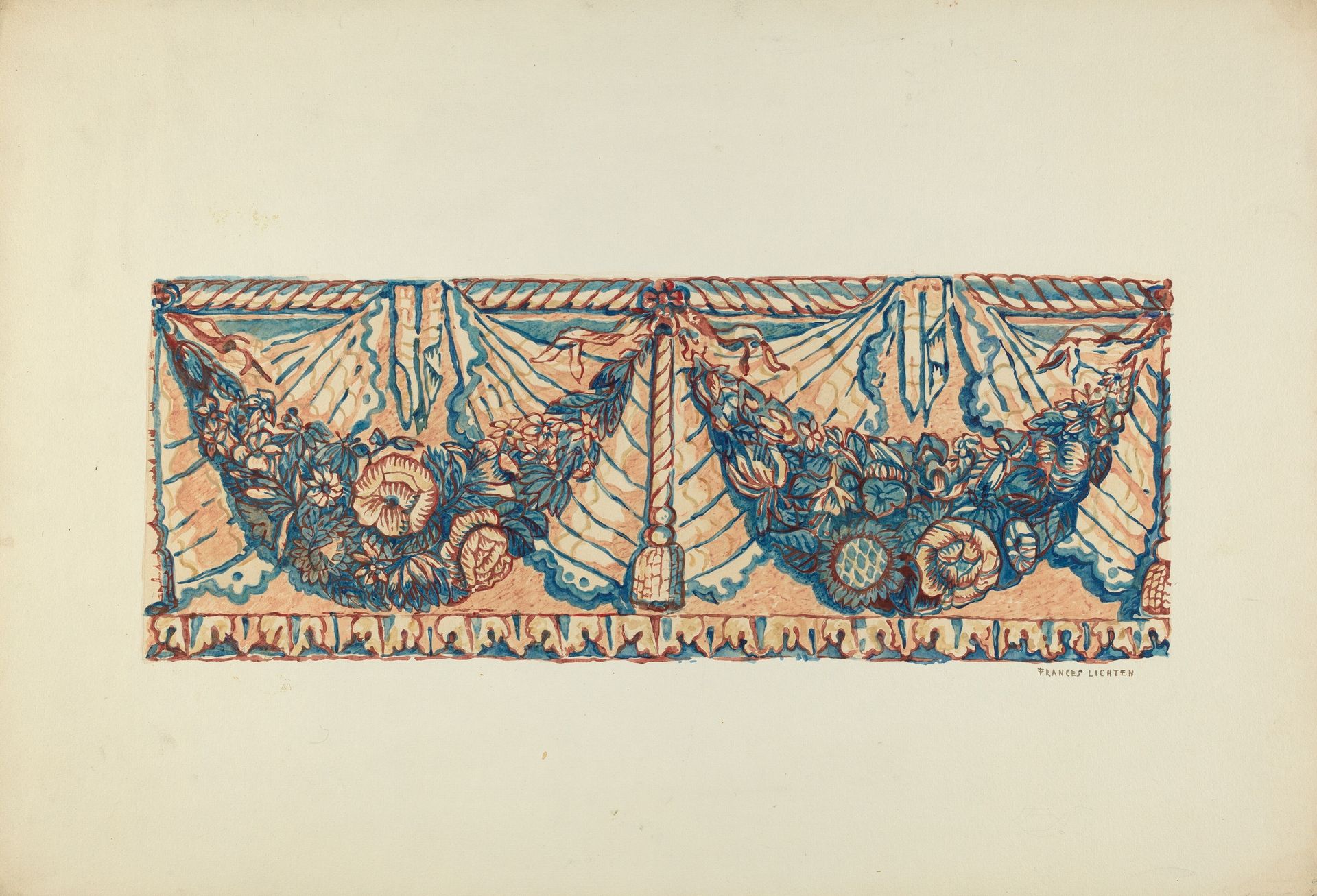 Wall Paper Border by Frances Lichten
