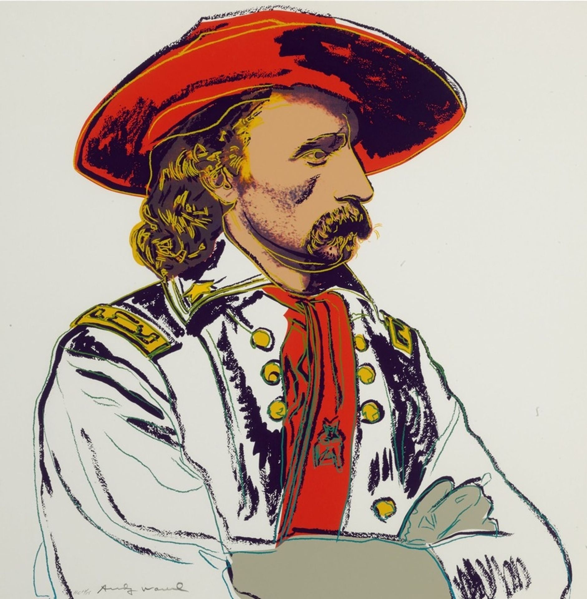 General Custer by Andy Warhol