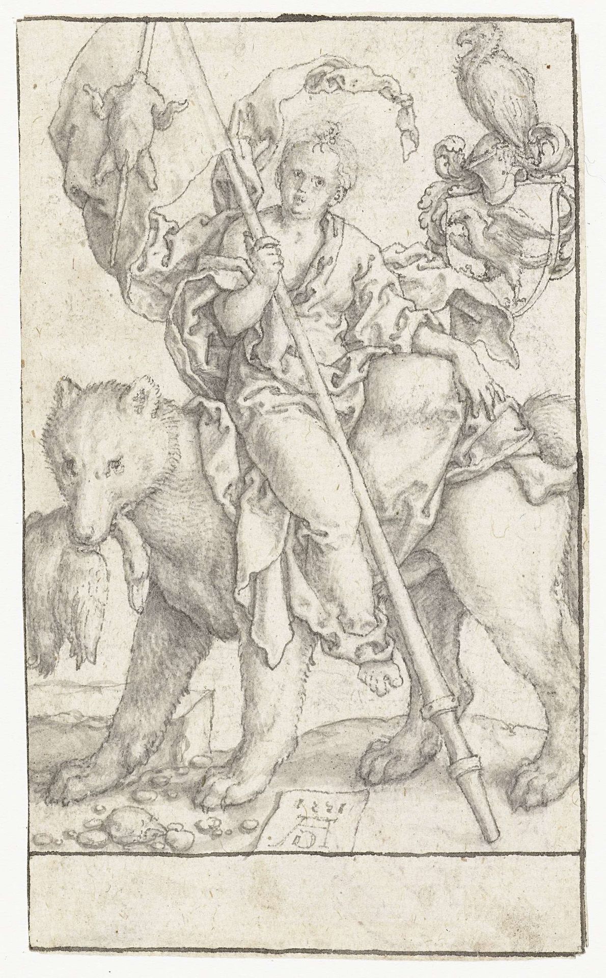 Hebzucht by Heinrich Aldegrever