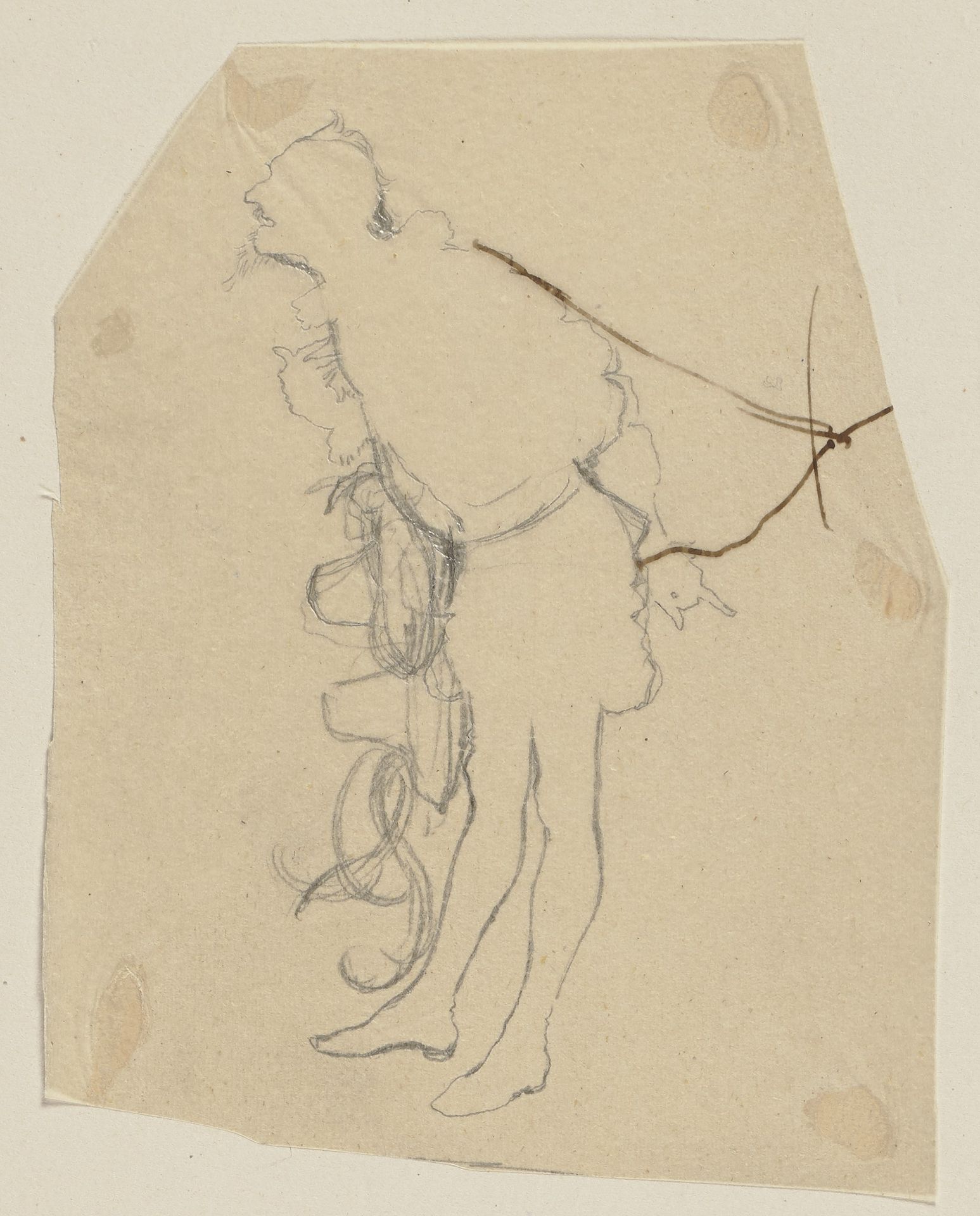 Egeus, der über die Hochzeit Hermias spricht, mit Hut by Paul Konewka