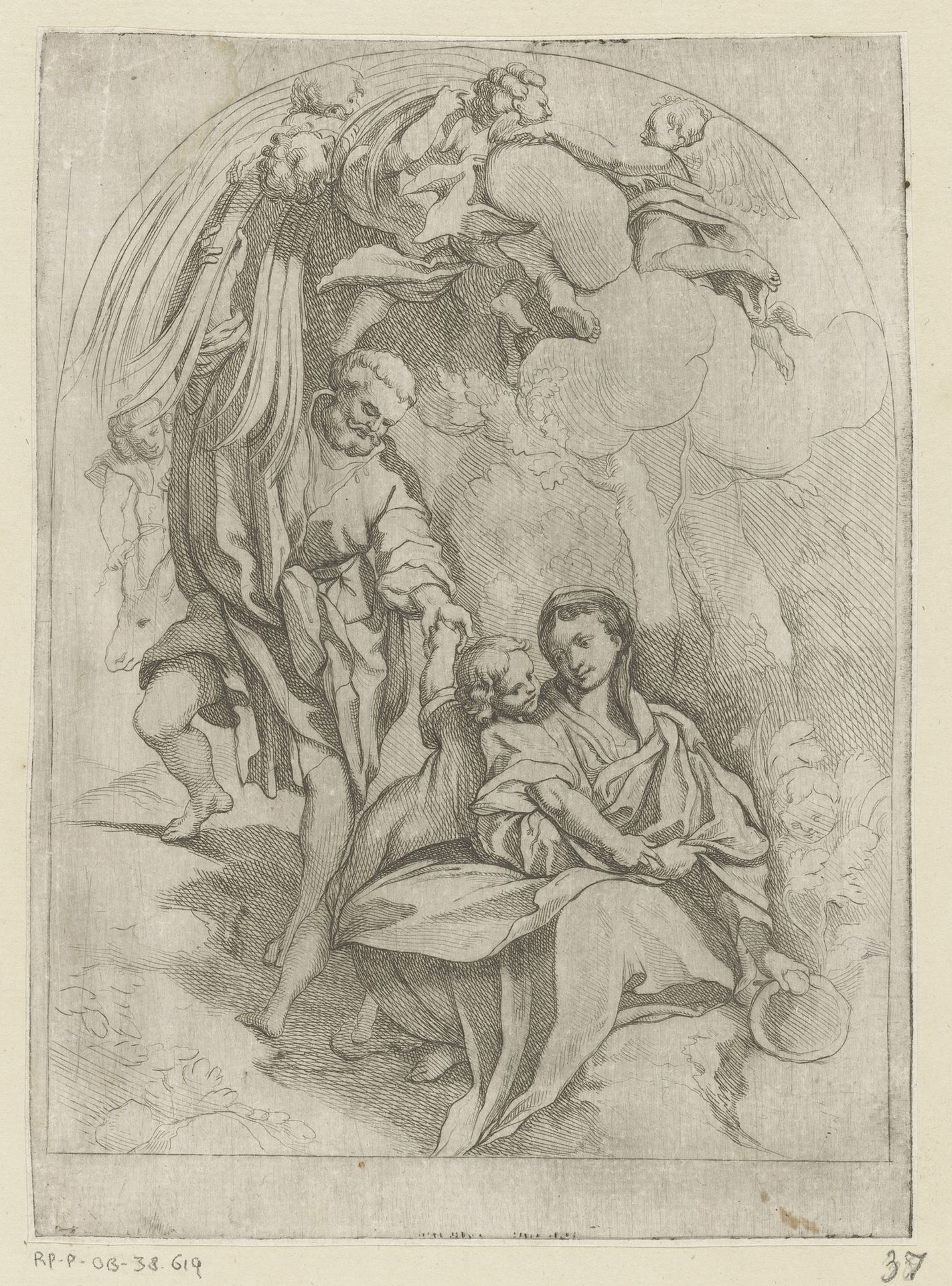 Heilige Familie by Anonymous