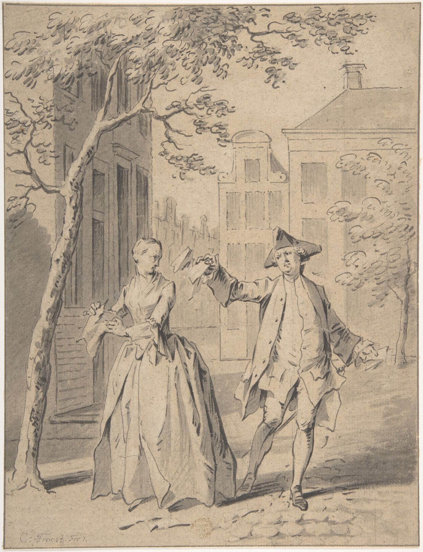Scene From A Comedy by Jacob Buys