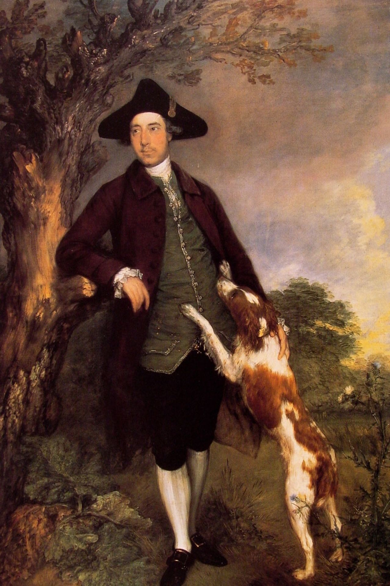 Portrait of George Venables Vernon, 2nd Lord Vernon by Thomas Gainsborough
