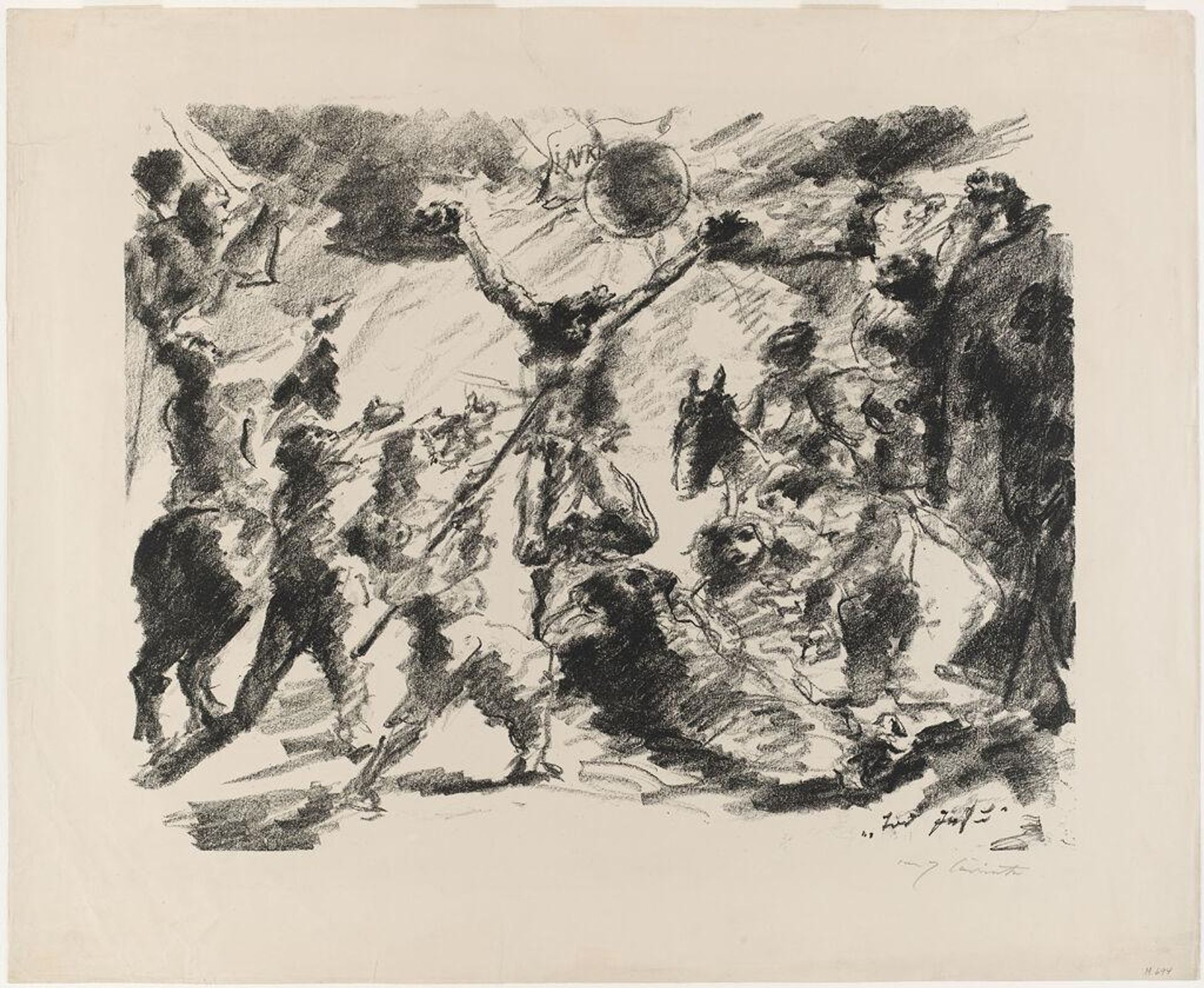 The Death of Jesus by Lovis Corinth