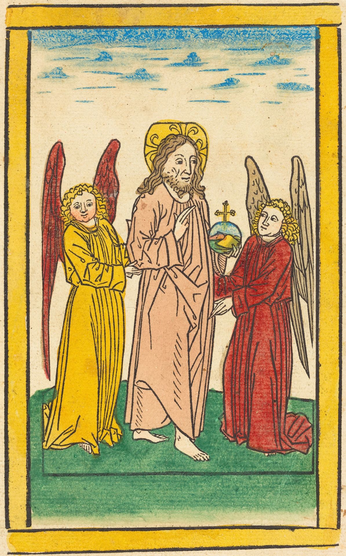 Christ as Salvator Mundi by Anonymous