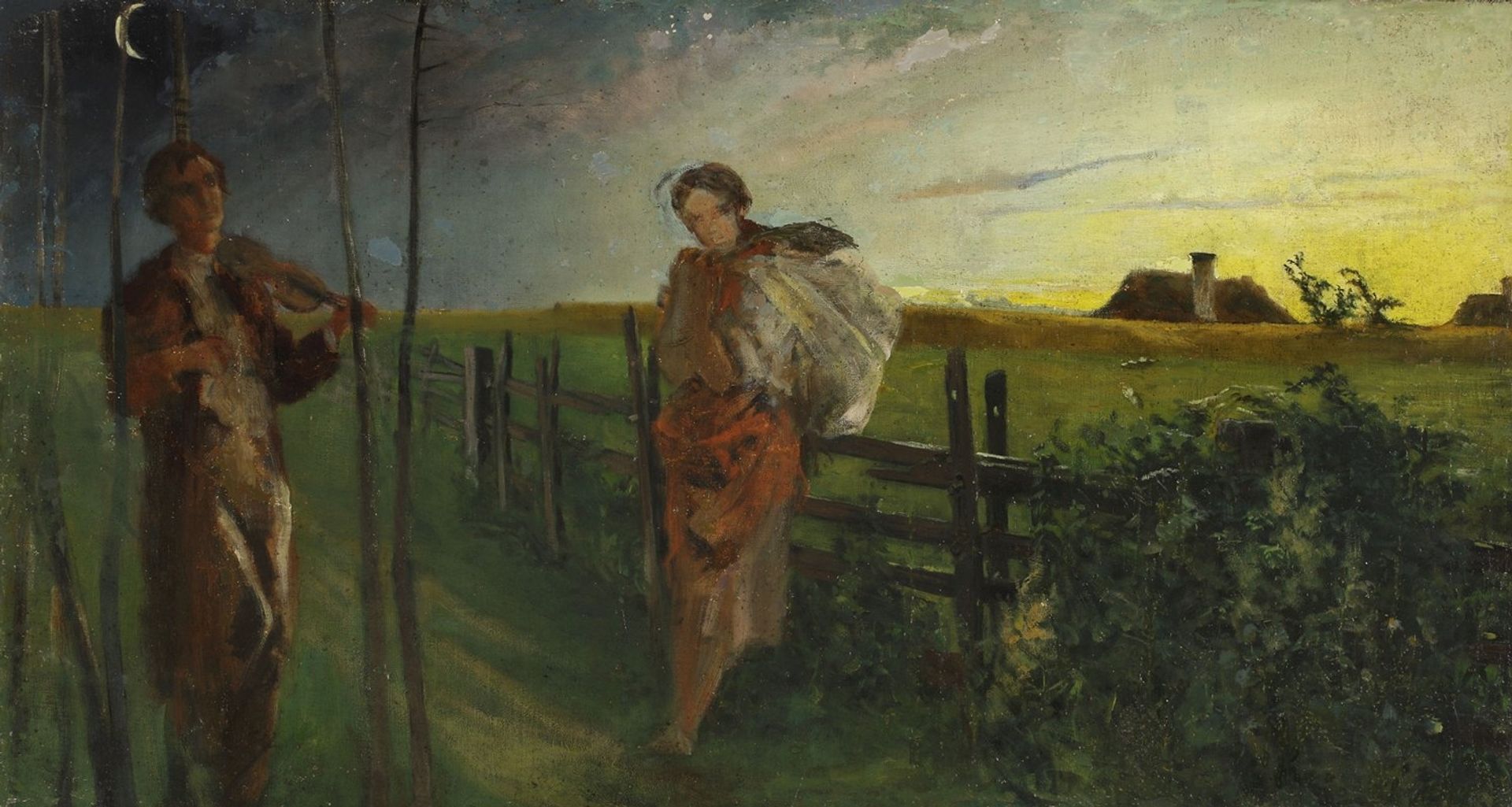 Idyll by Jacek Malczewski
