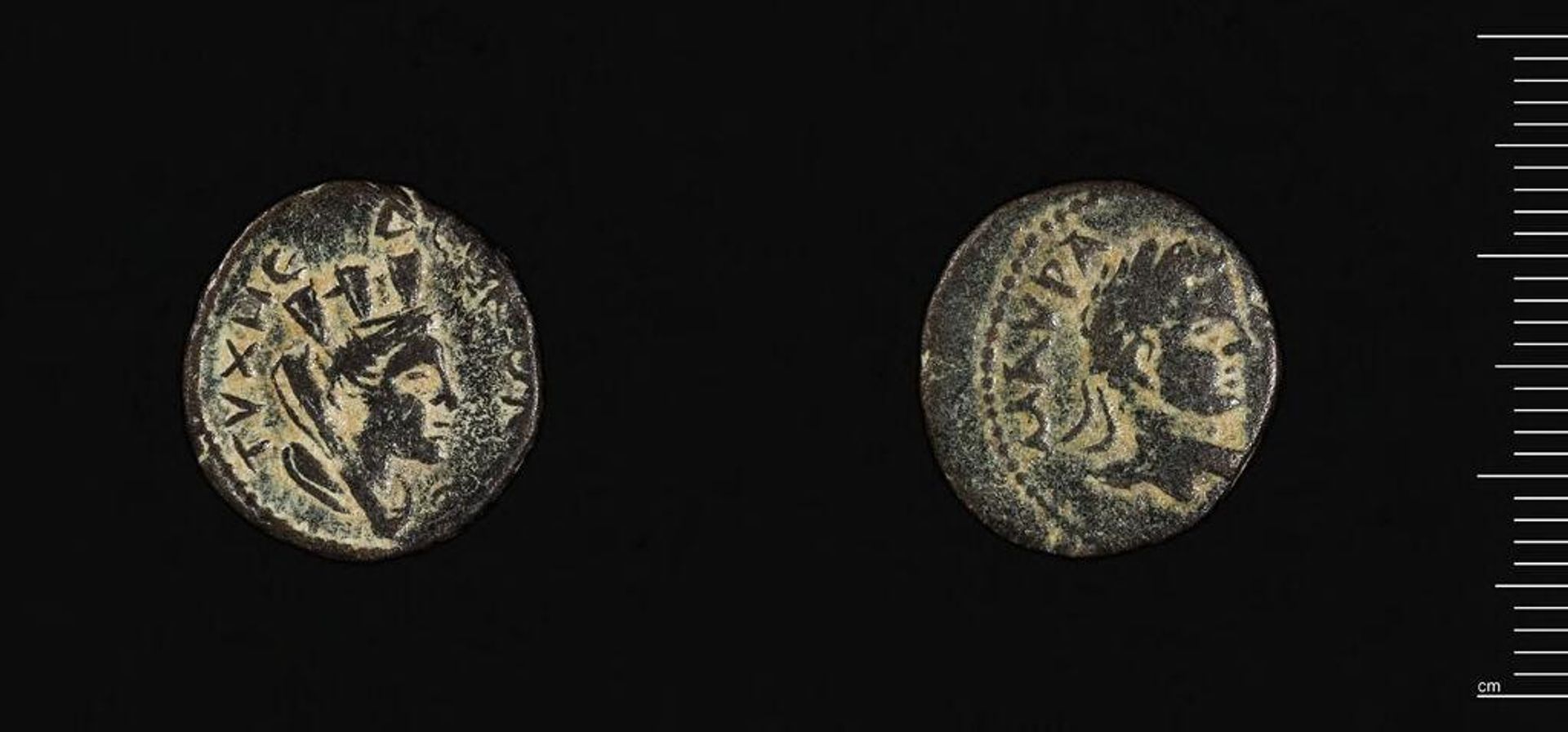 Coin of Edessa under Elagabalus by Elagabalus