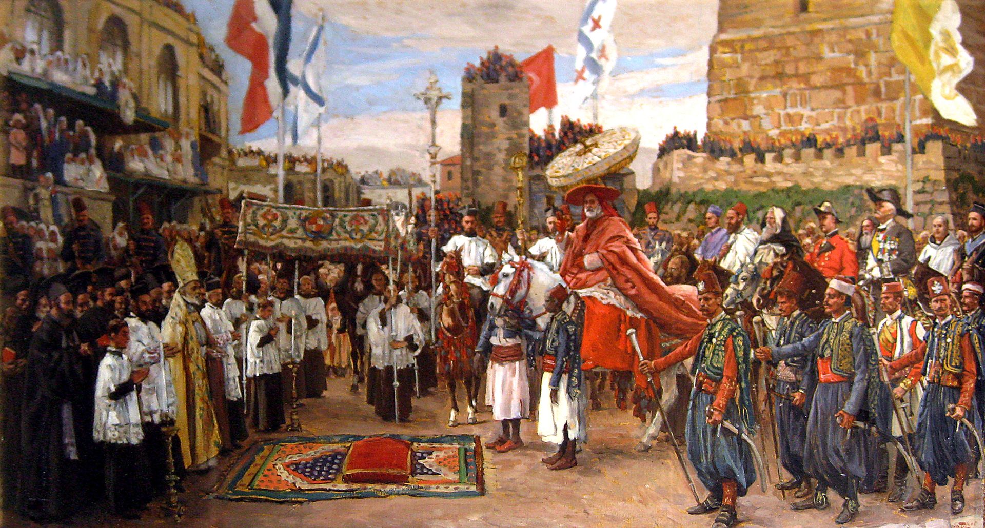 The Latin Patriarch of Jerusalem by James Tissot
